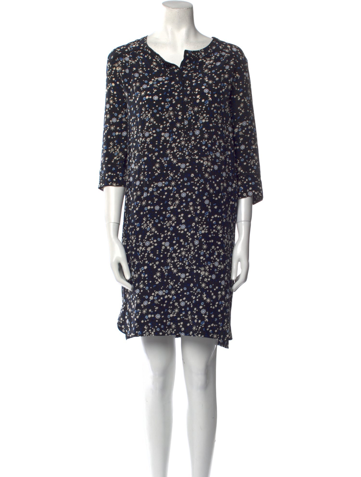 Gerard Darel Silk Knee-Length Dress w/ Tags