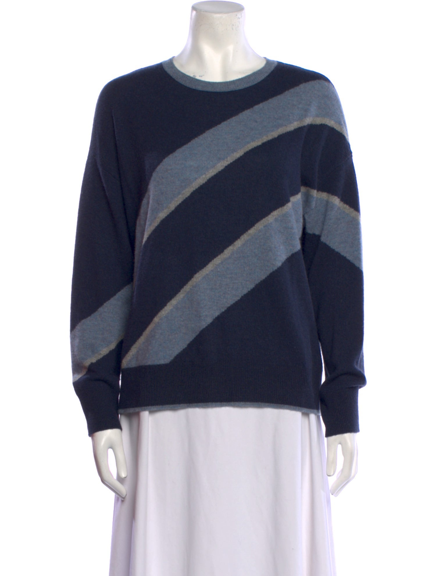 Gerard Darel Cashmere Striped Sweater
