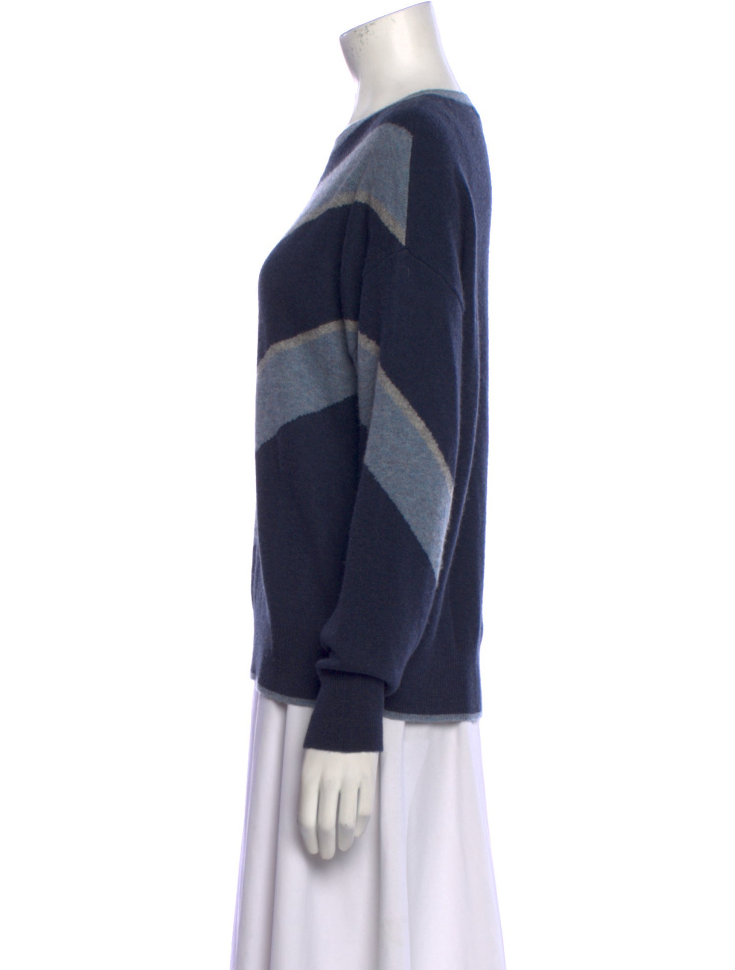 Gerard Darel Cashmere Striped Sweater