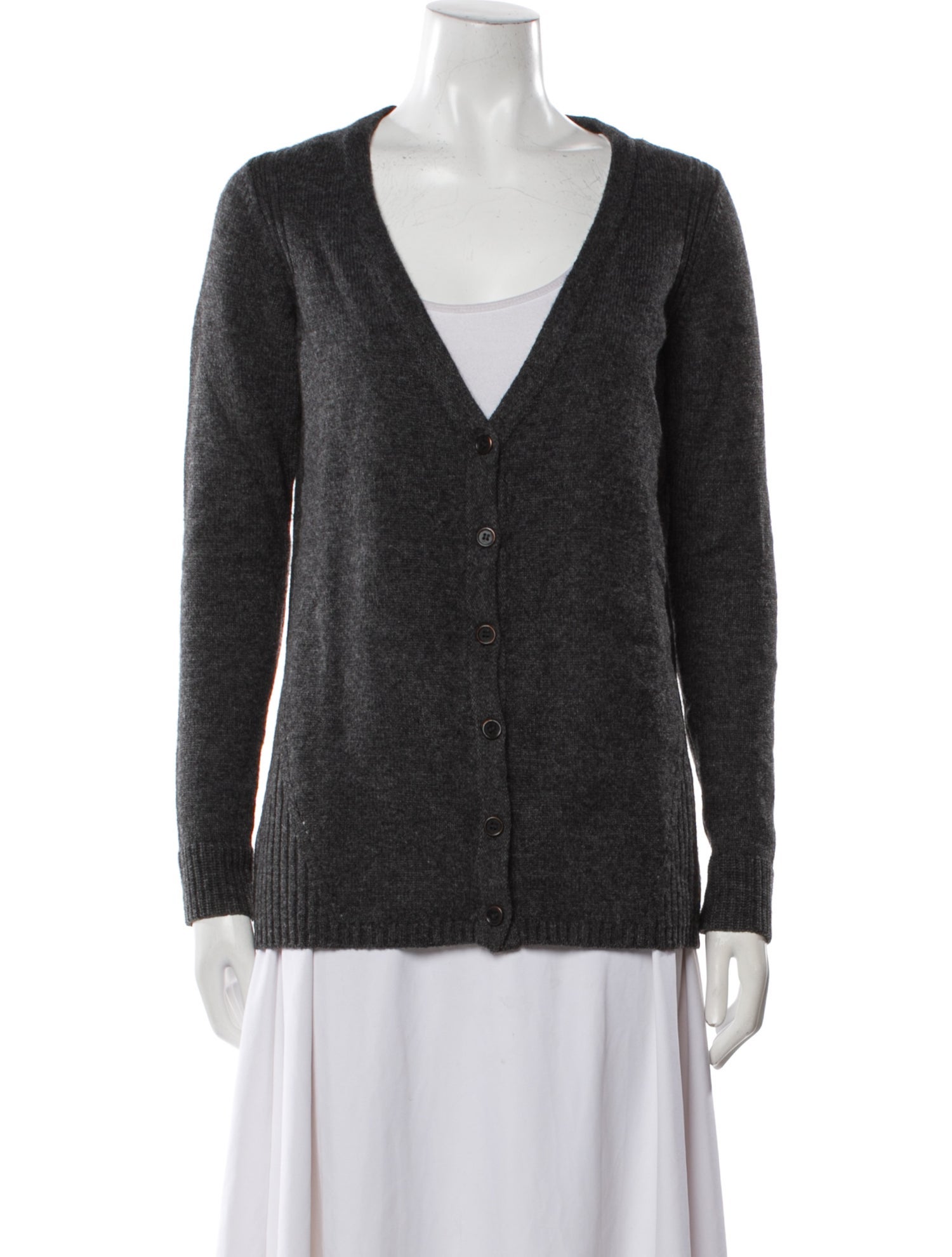 Gerard Darel Merino Wool V-Neck Sweater