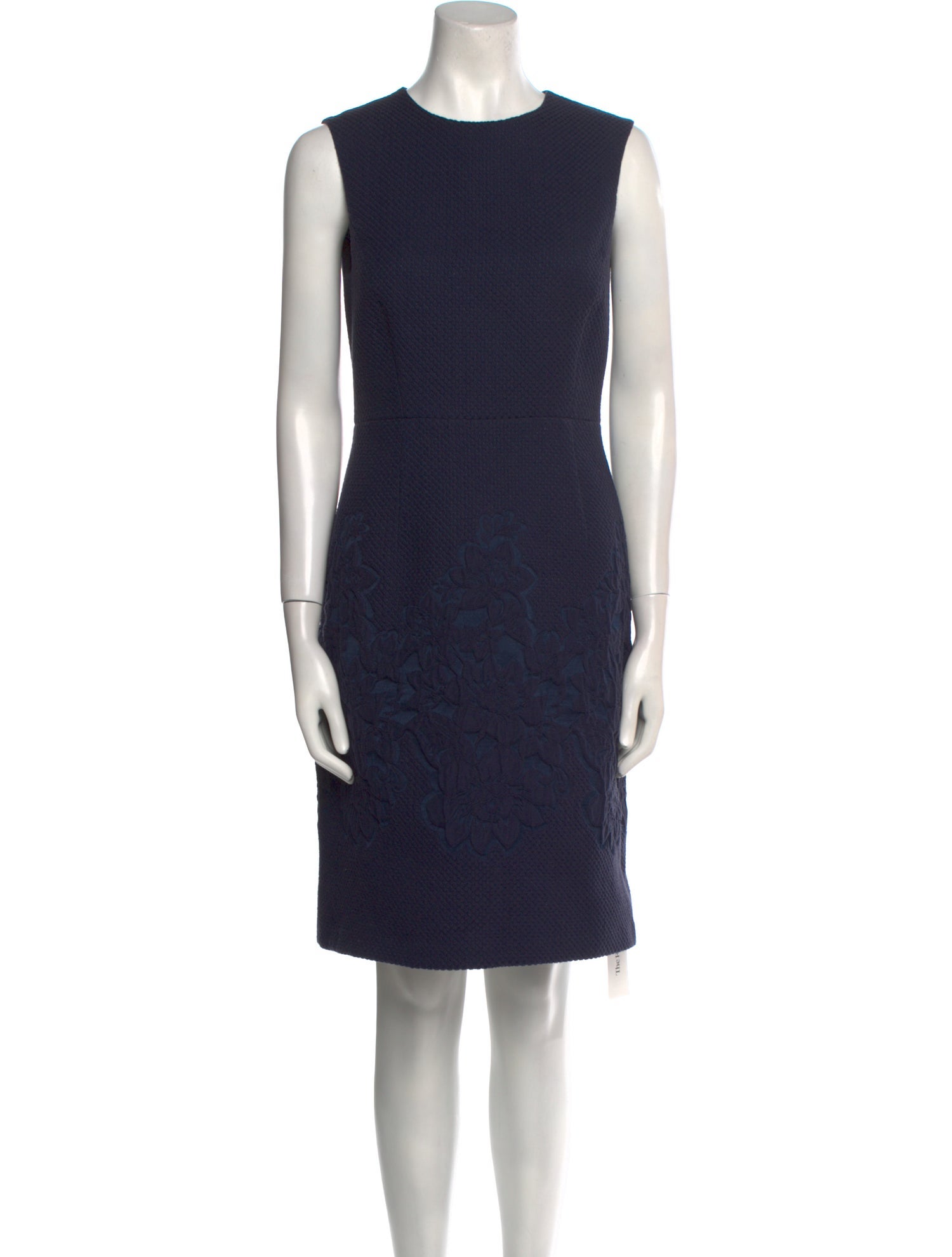 Gerard Darel Crew Neck Knee-Length Dress