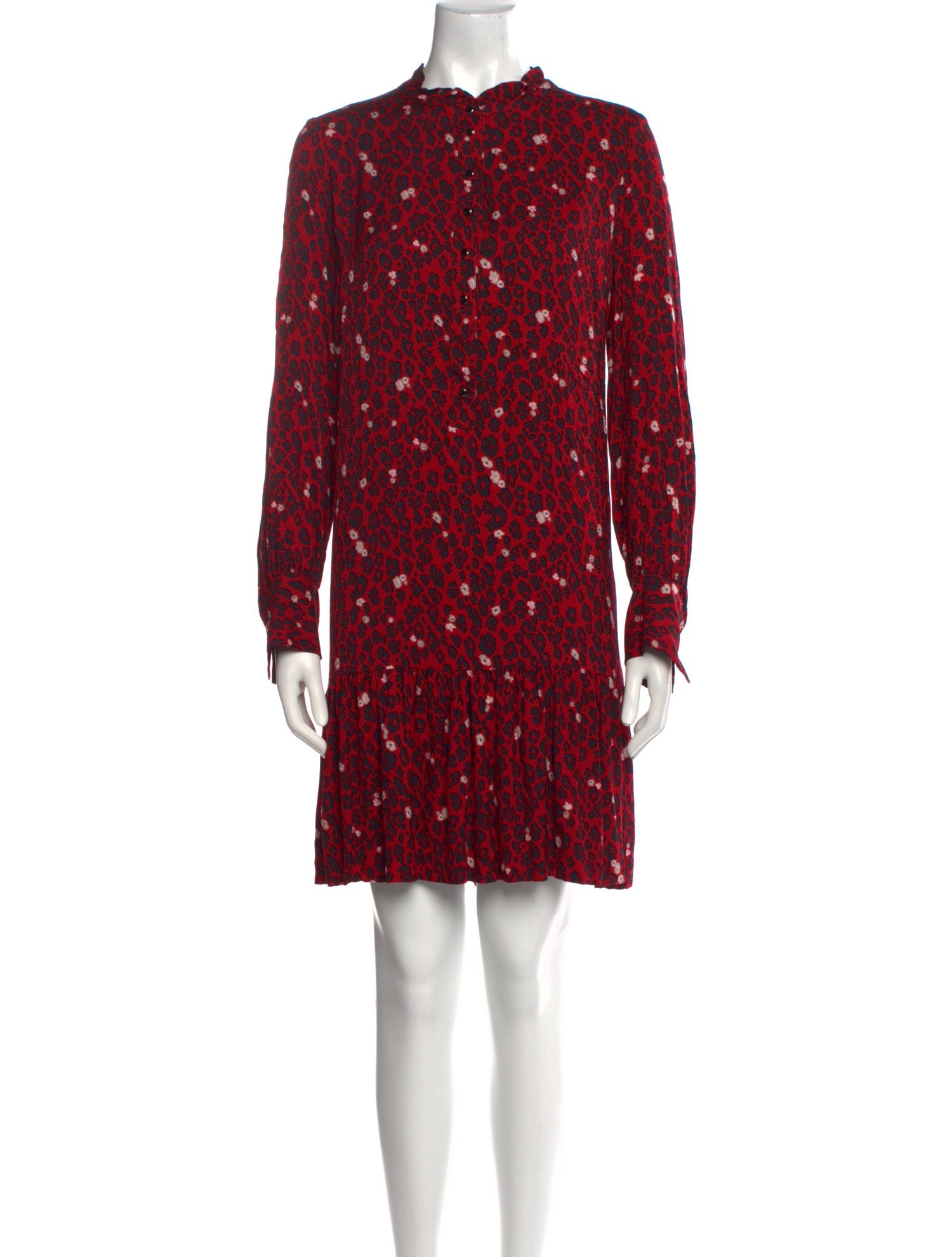Gerard Darel Printed Knee-Length Dress