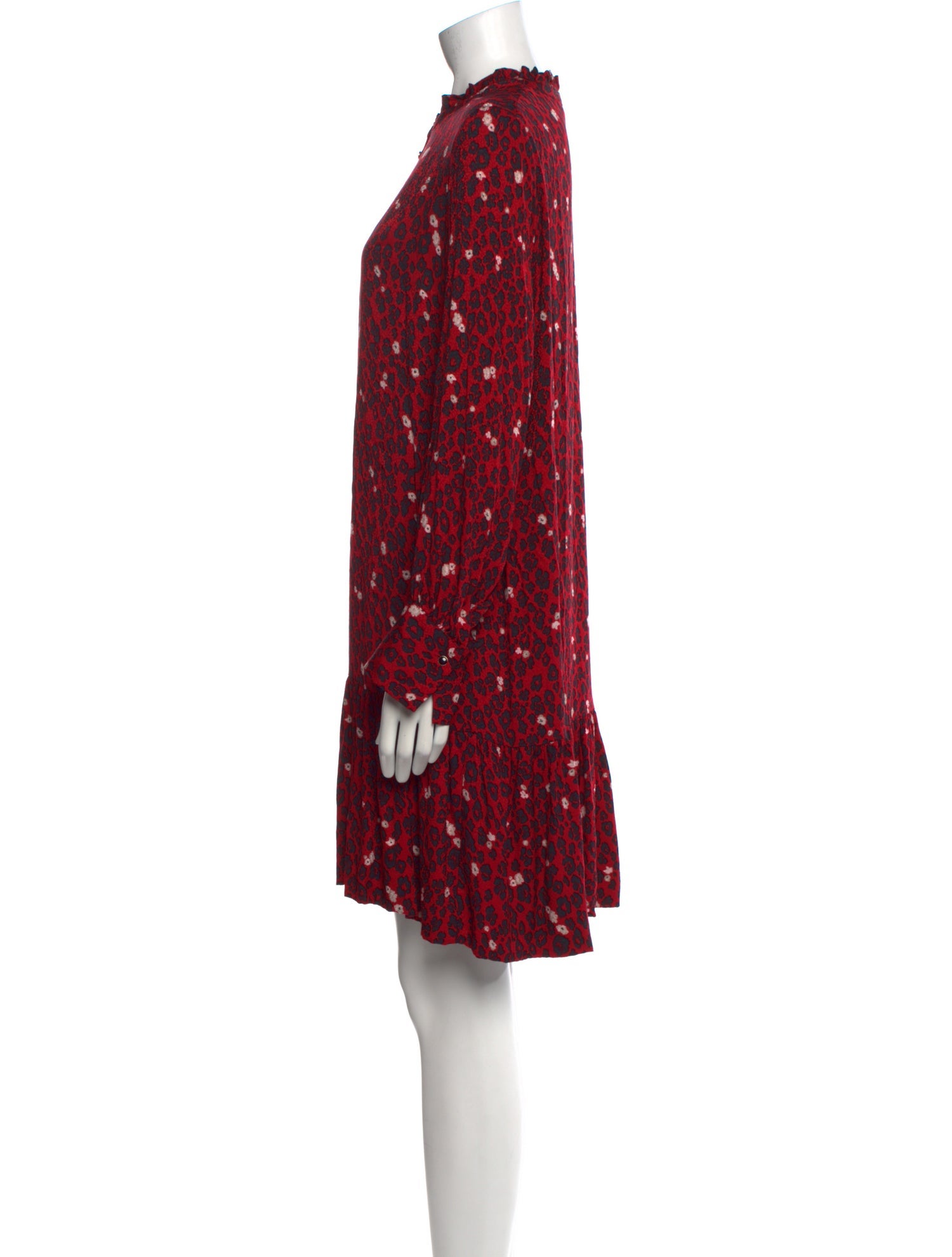 Gerard Darel Printed Knee-Length Dress