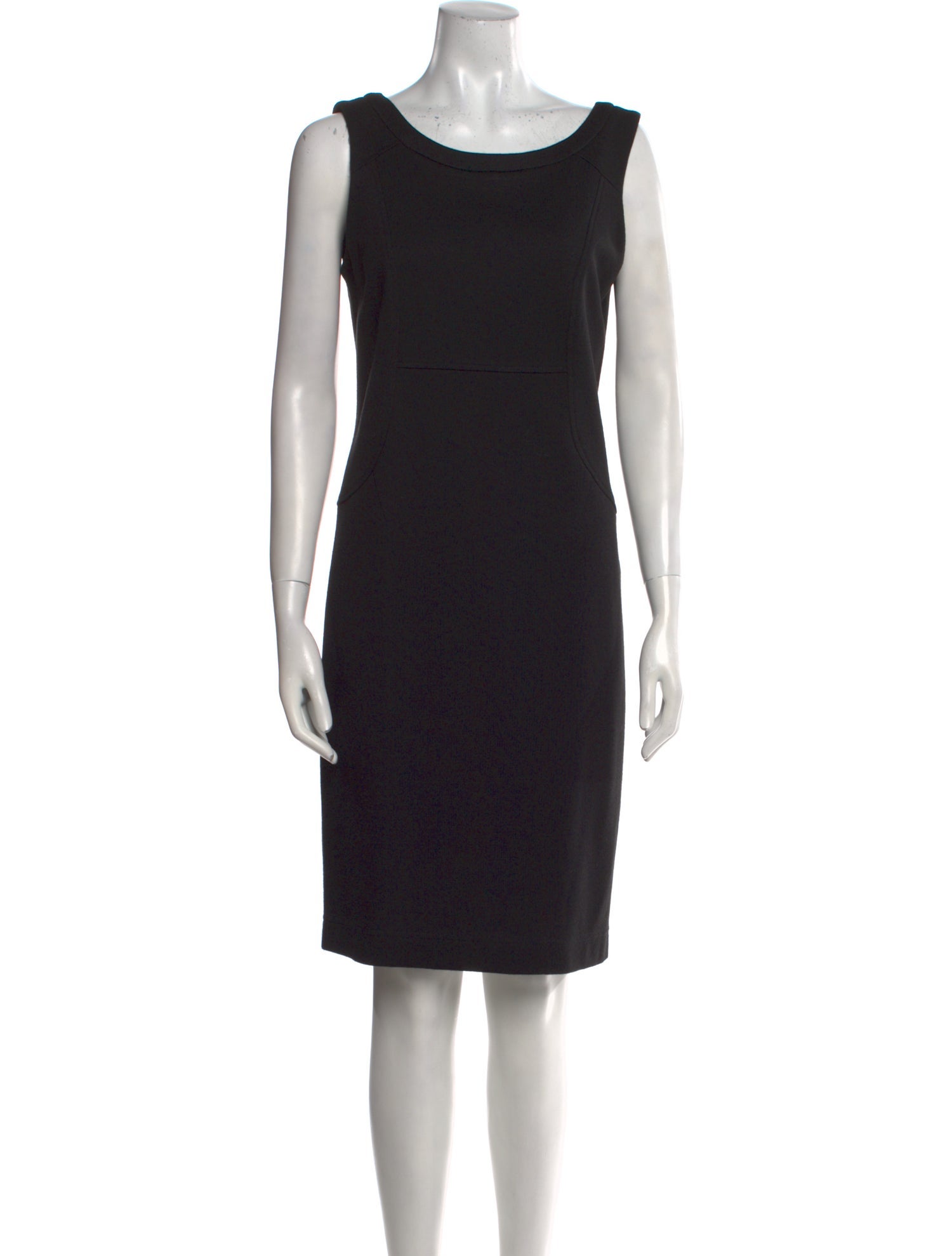 Gerard Darel Scoop Neck Knee-Length Dress