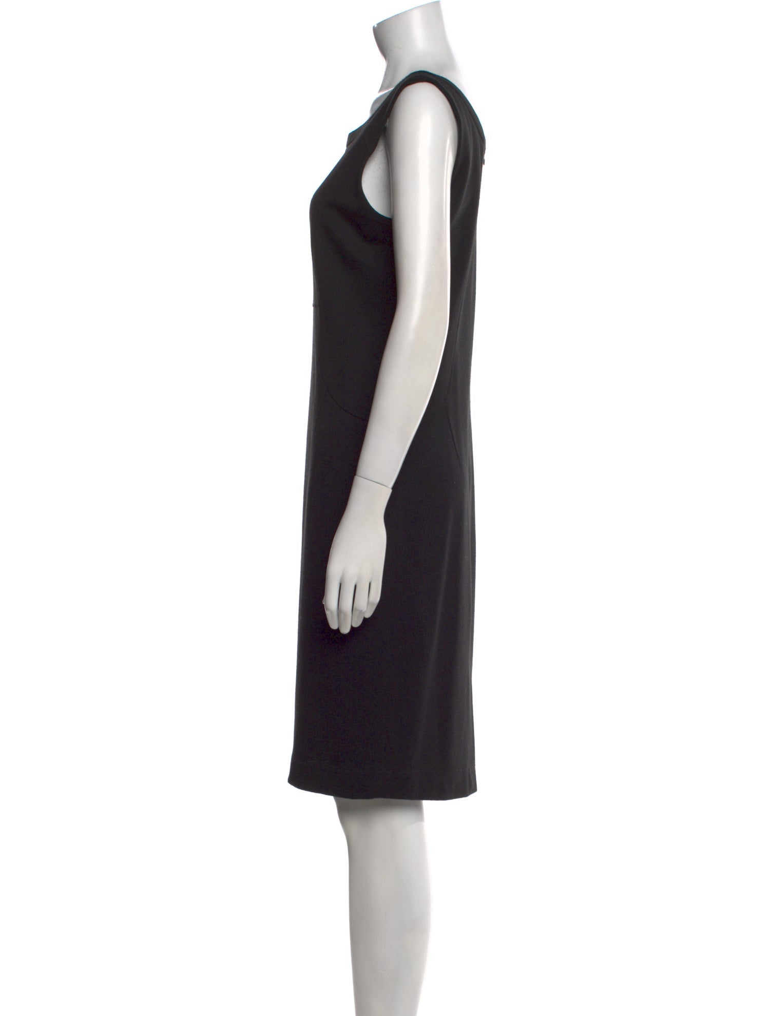 Gerard Darel Scoop Neck Knee-Length Dress