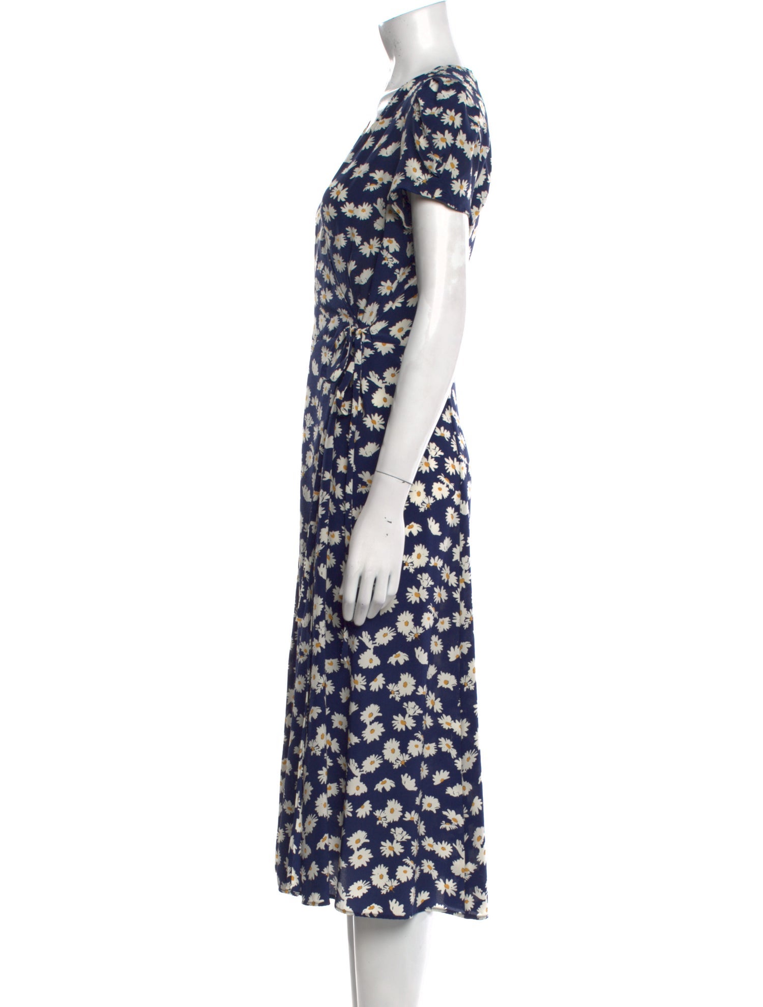 Gerard Darel Silk Midi Length Dress