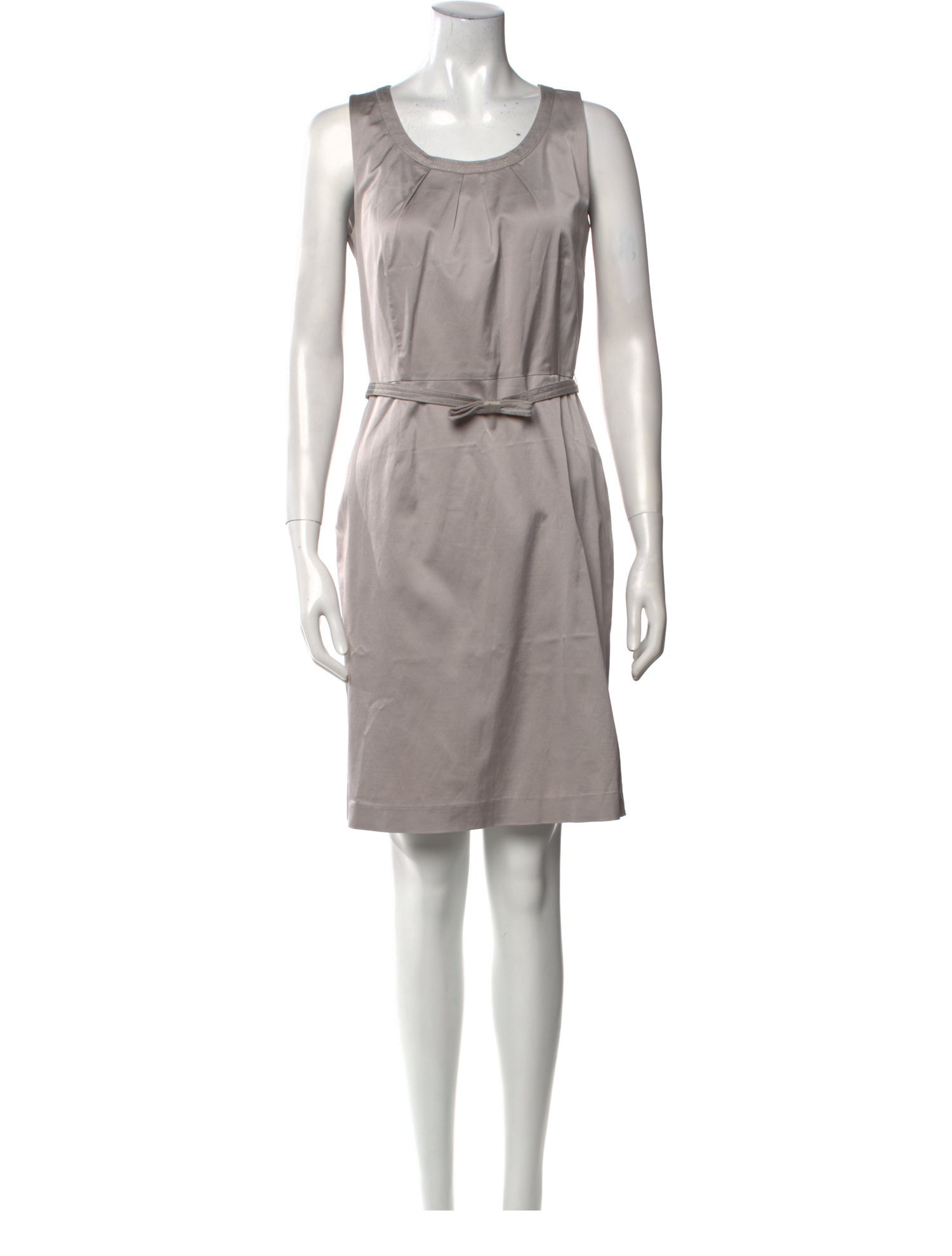 Gerard Darel Scoop Neck Mini Dress