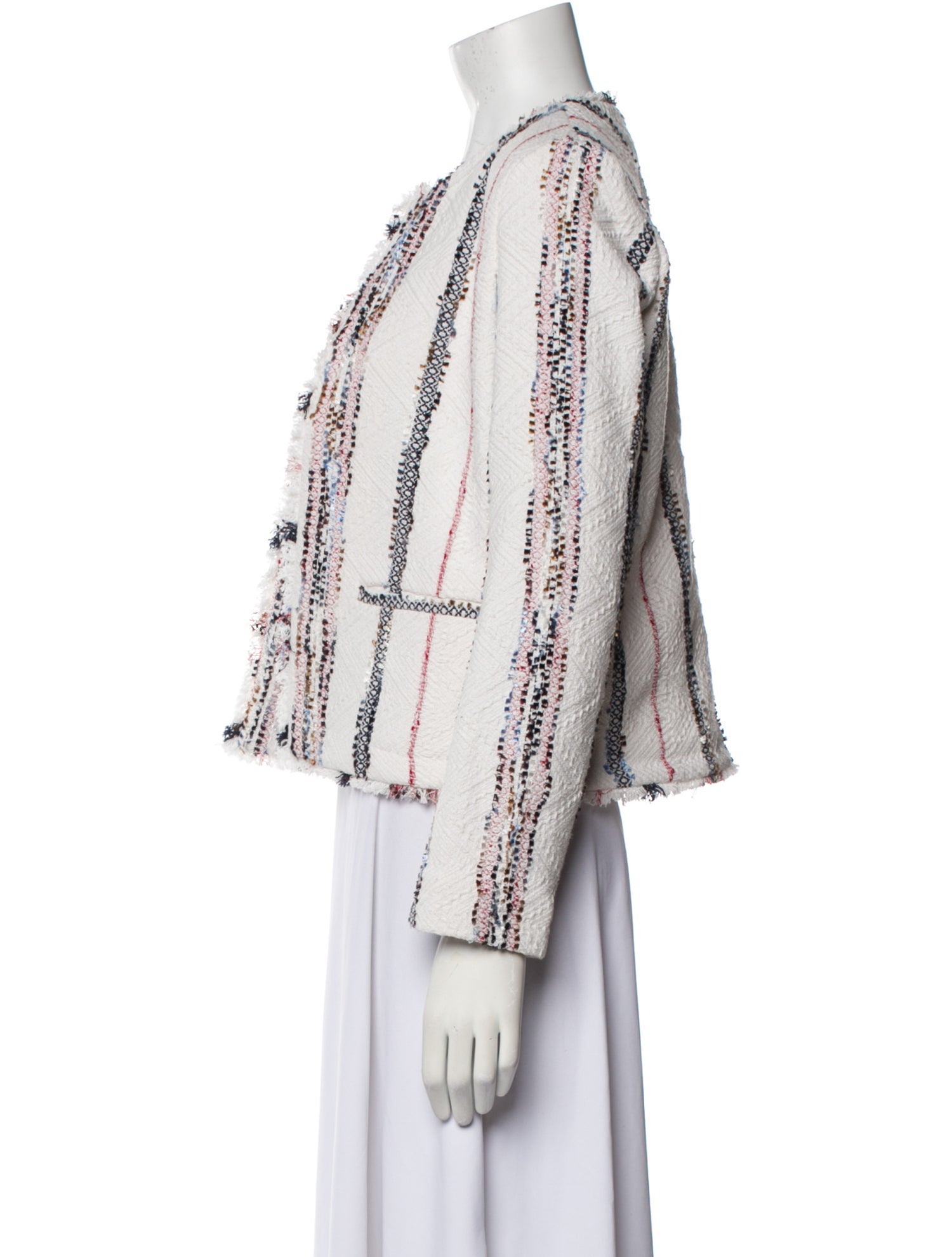 Gerard Darel Striped Evening Jacket