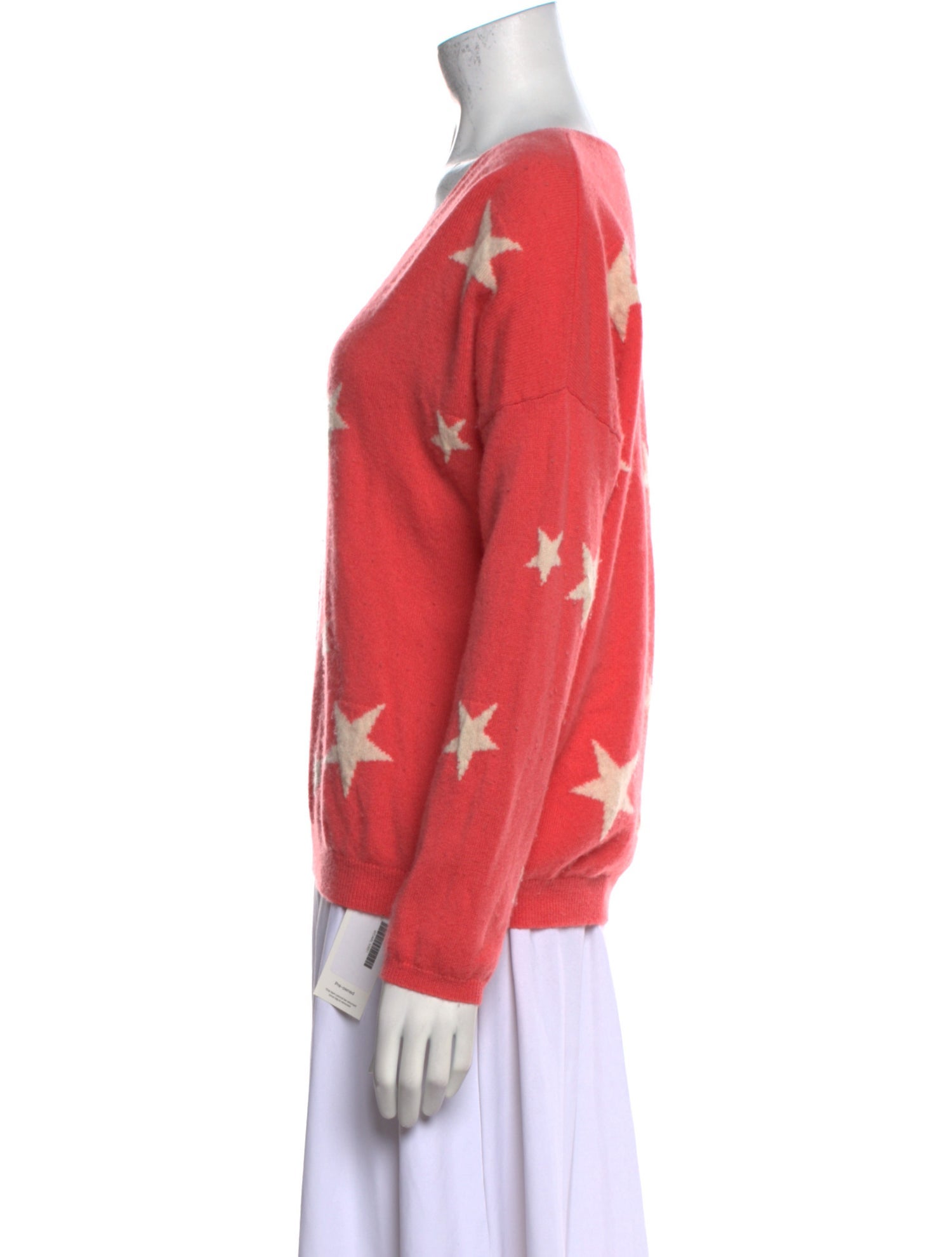 Gerard Darel Cashmere Printed Sweater