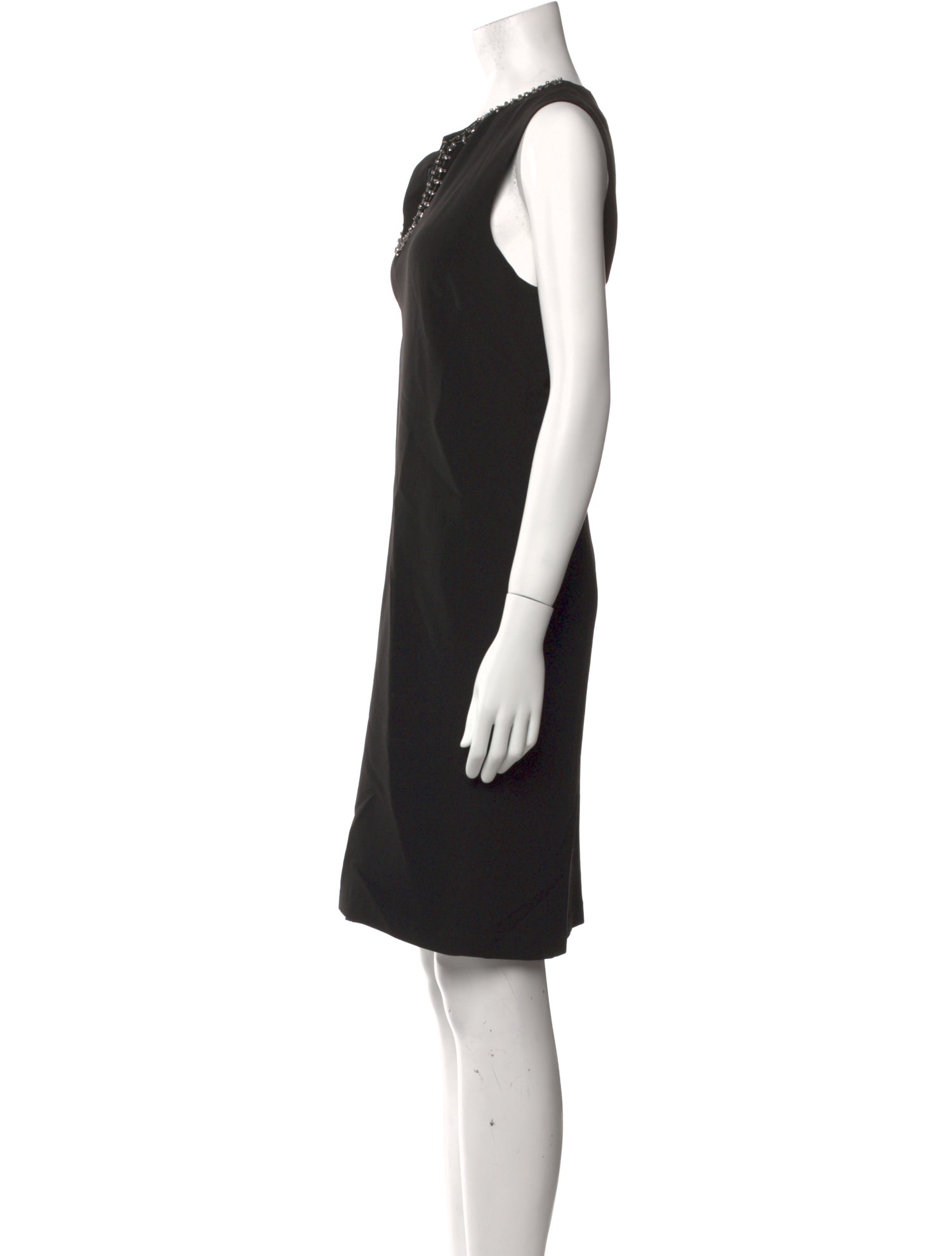 Gerard Darel V-Neck Knee-Length Dress
