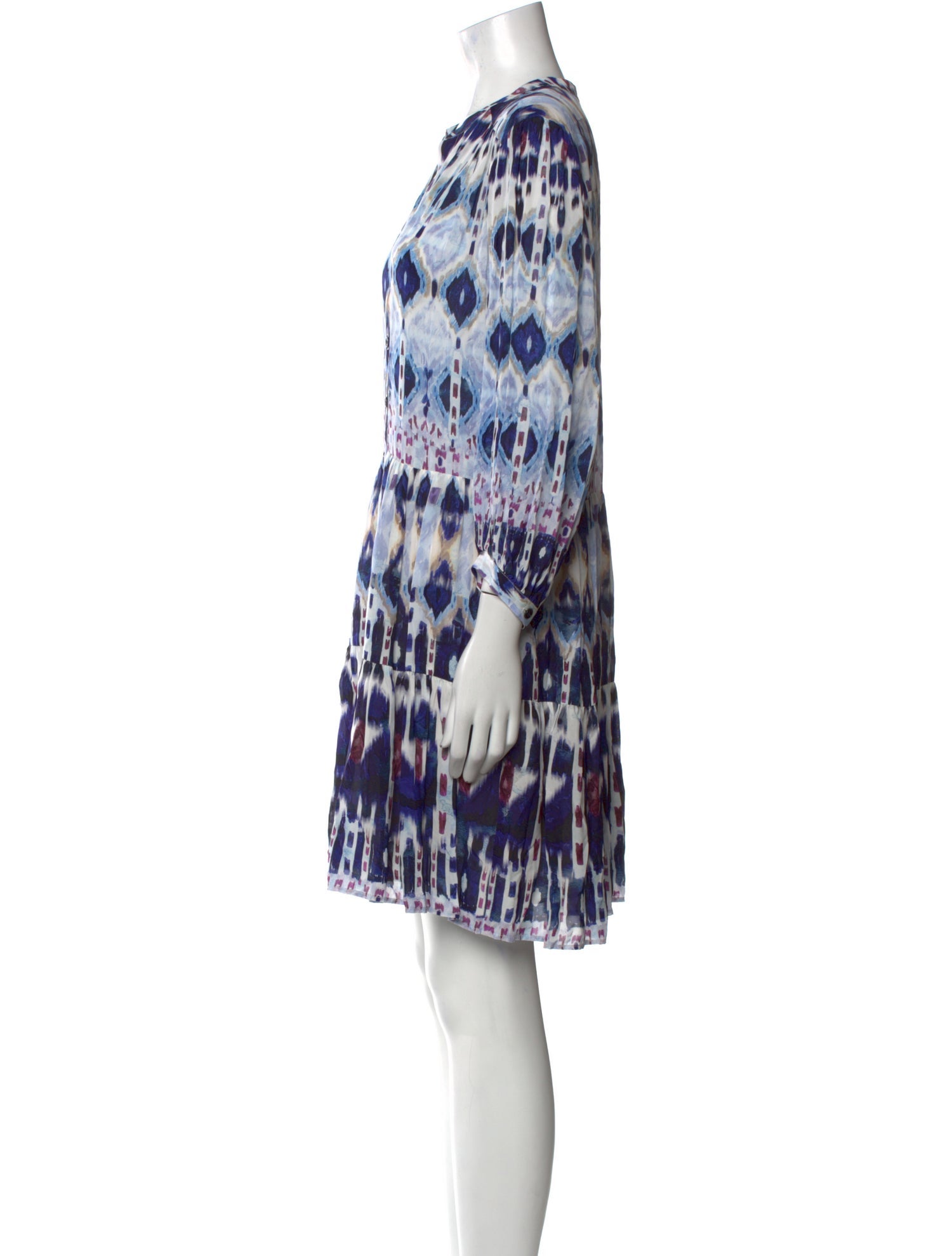 Gerard Darel Printed Mini Dress