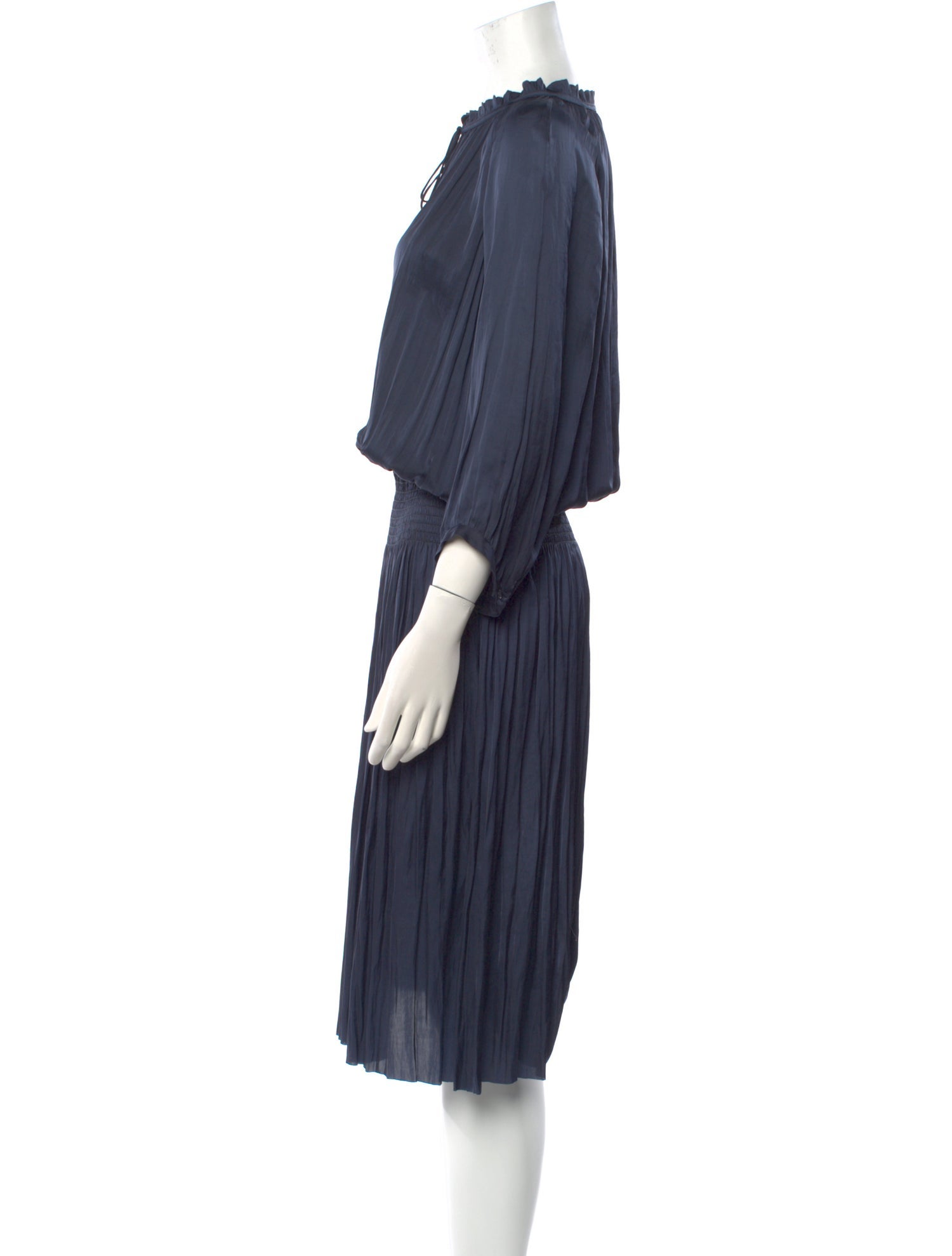 Gerard Darel Bateau Neckline Long Dress