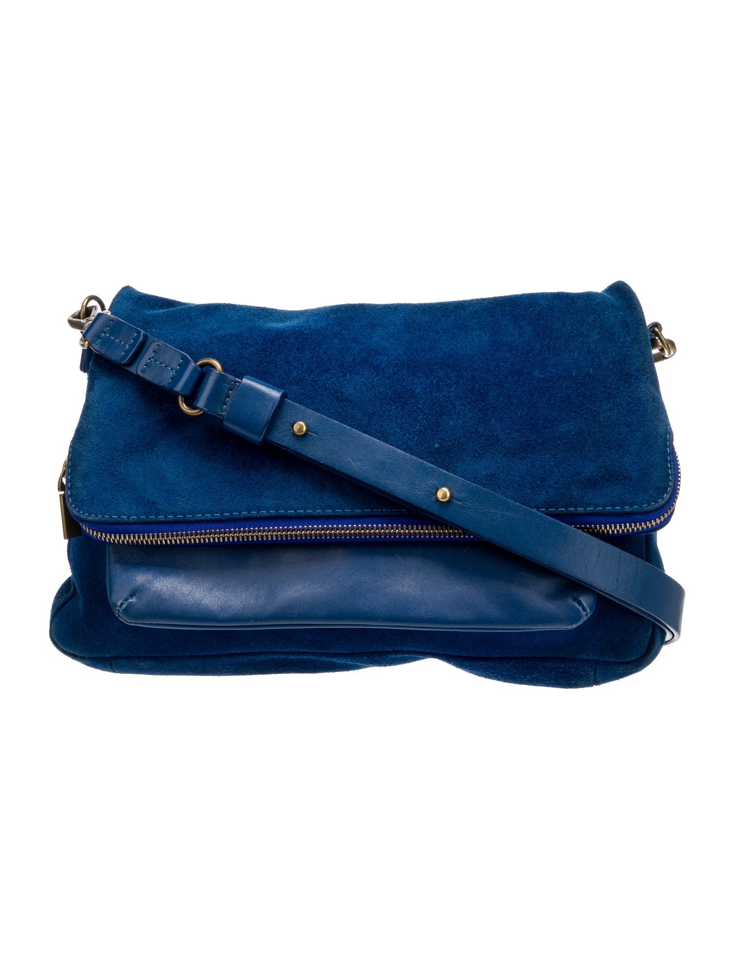 Gerard Darel Suede Crossbody Bag