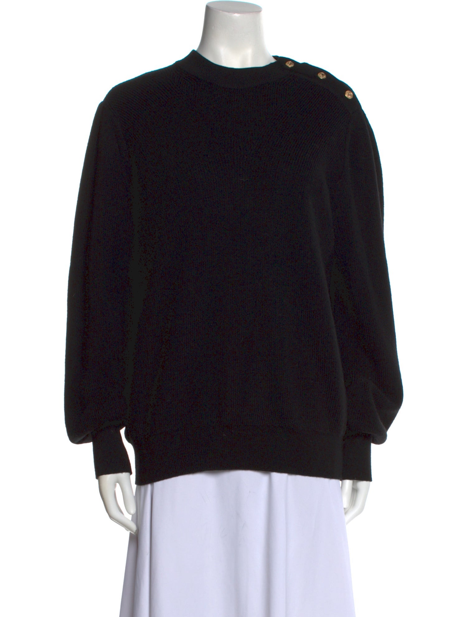 Gerard Darel Merino Wool Crew Neck Sweater