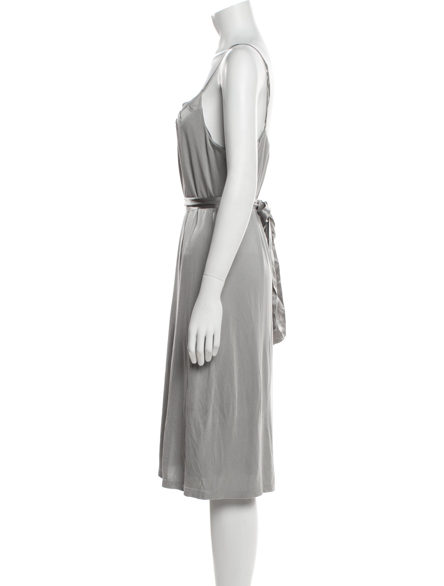 Gerard Darel Silk Midi Length Dress