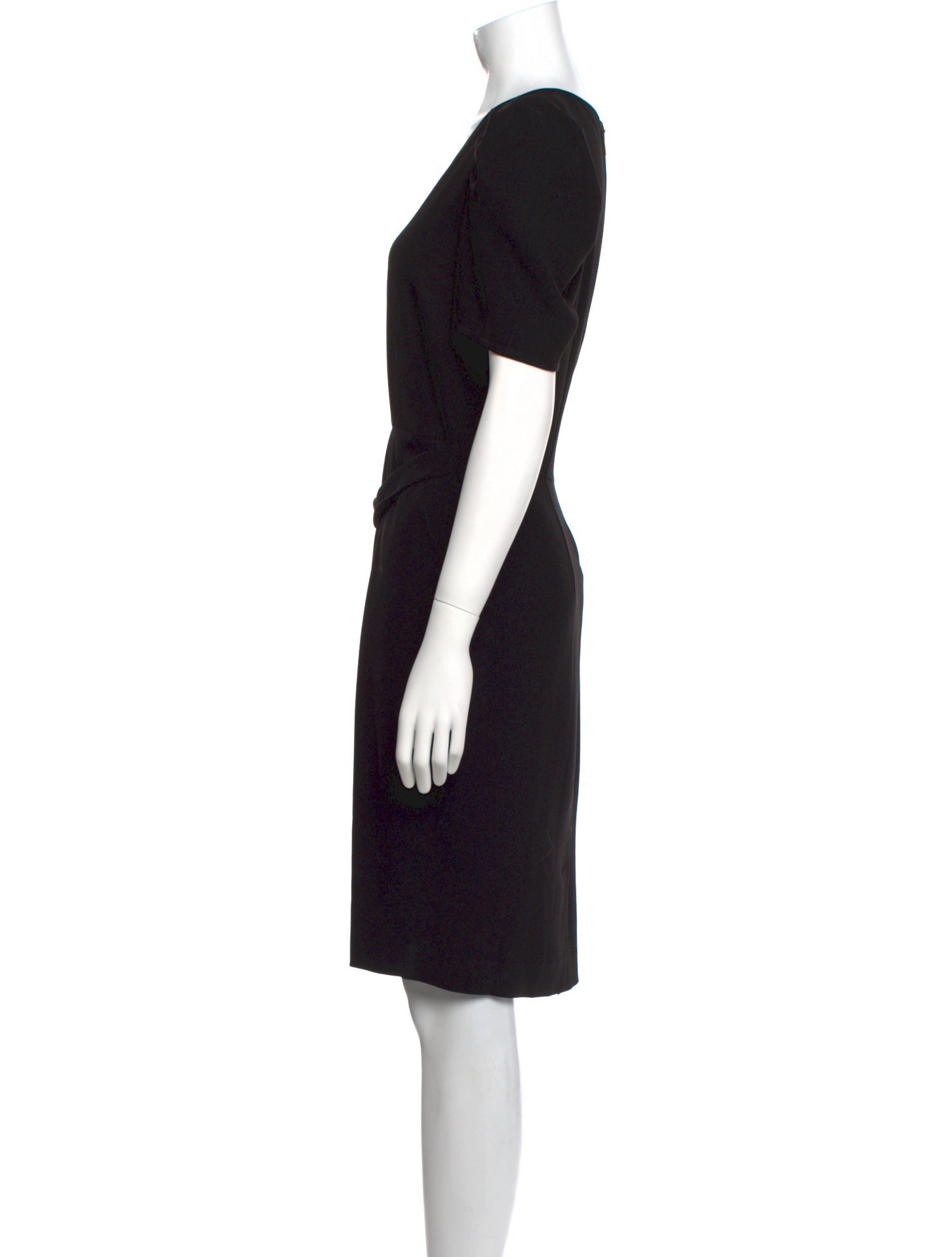 Gerard Darel Scoop Neck Knee-Length Dress