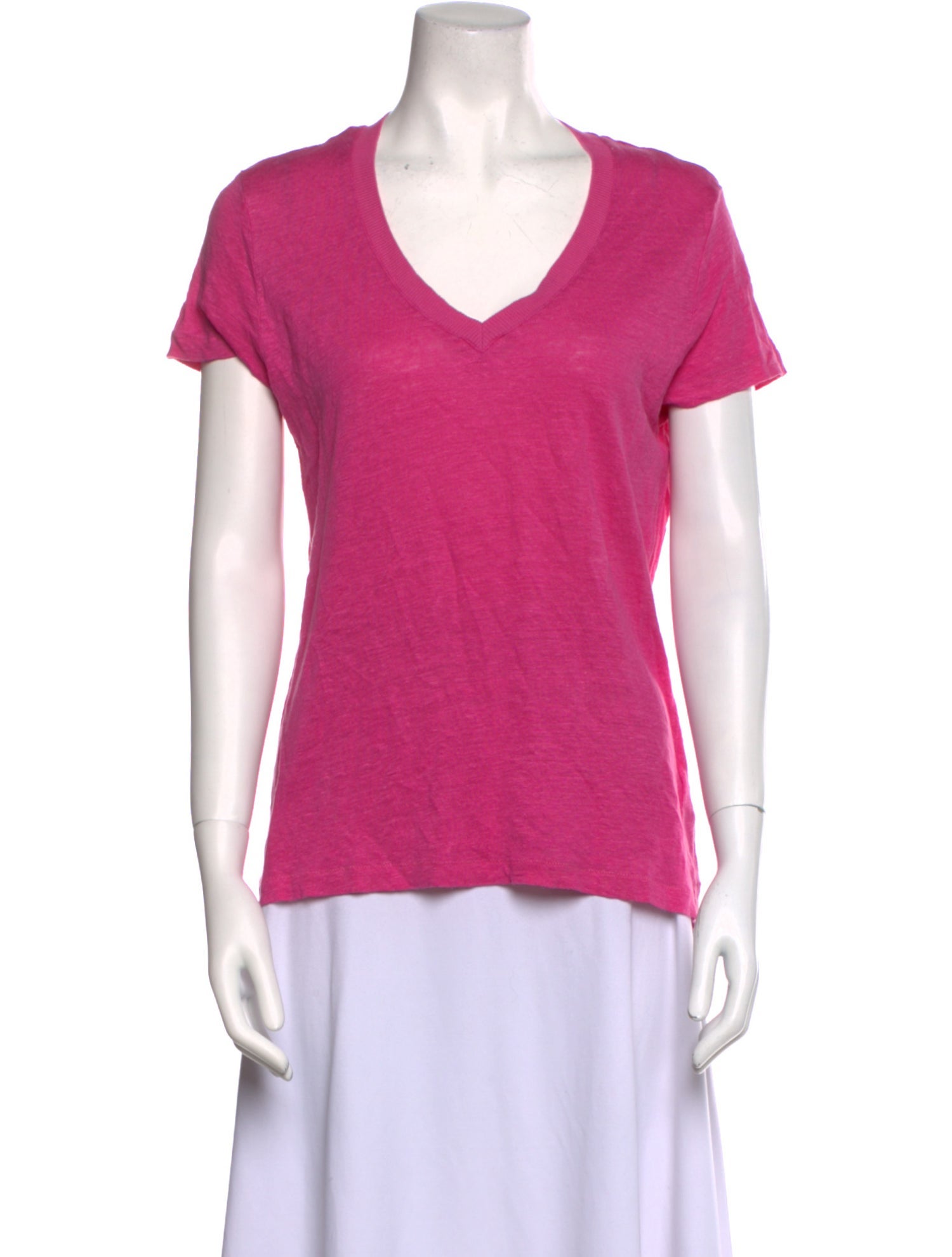 Gerard Darel Linen V-Neck Sweater