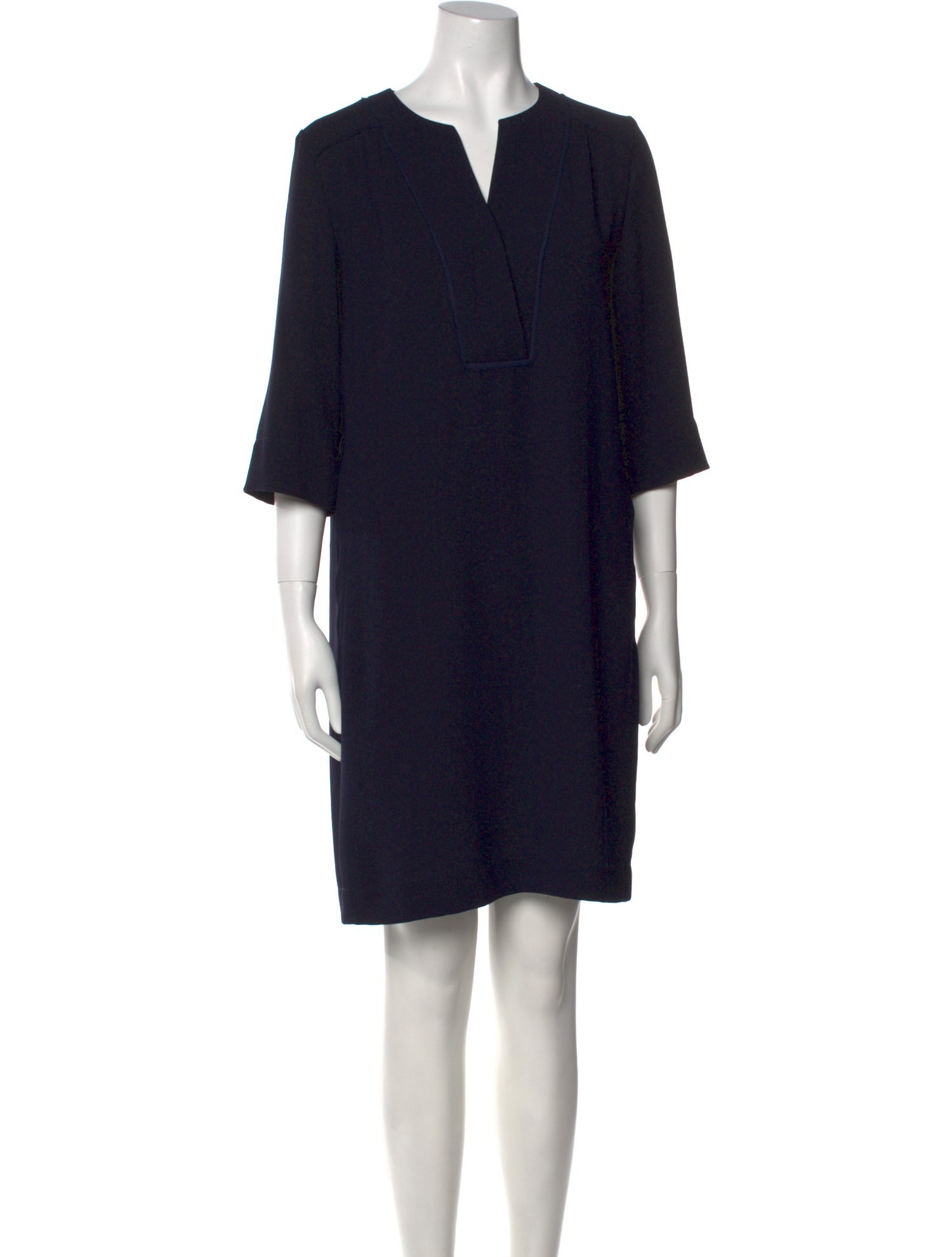 Gerard Darel V-Neck Mini Dress