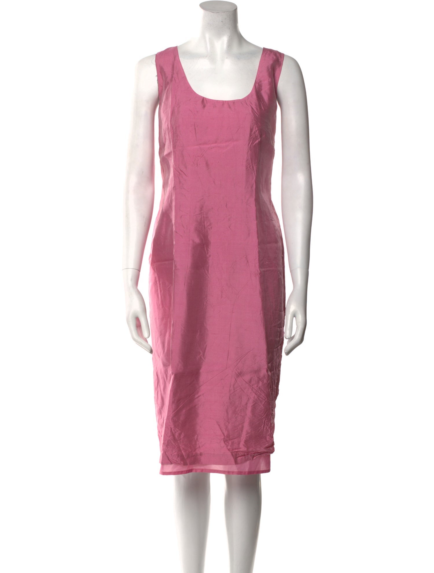 Gerard Darel Silk Midi Length Dress