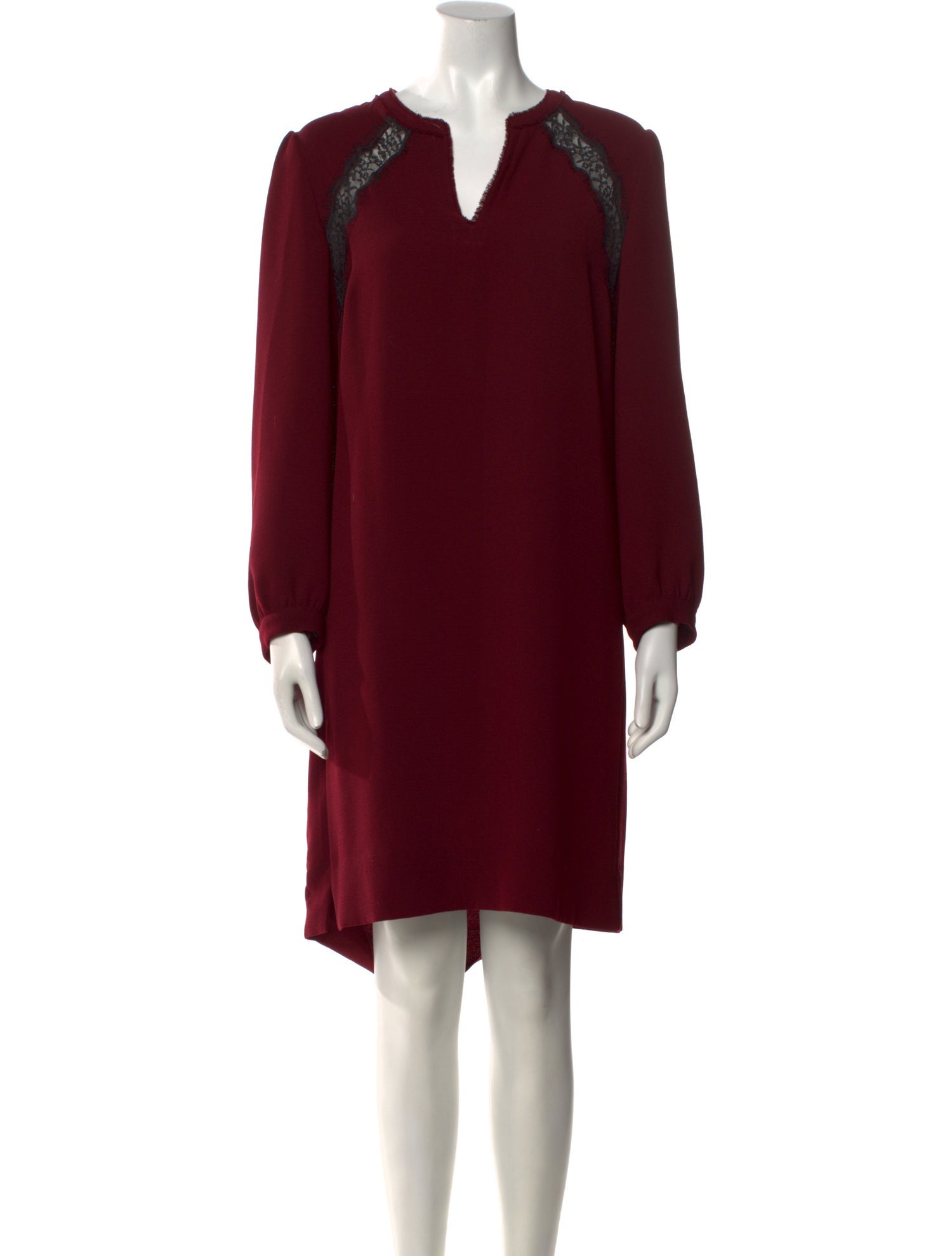 Gerard Darel V-Neck Knee-Length Dress