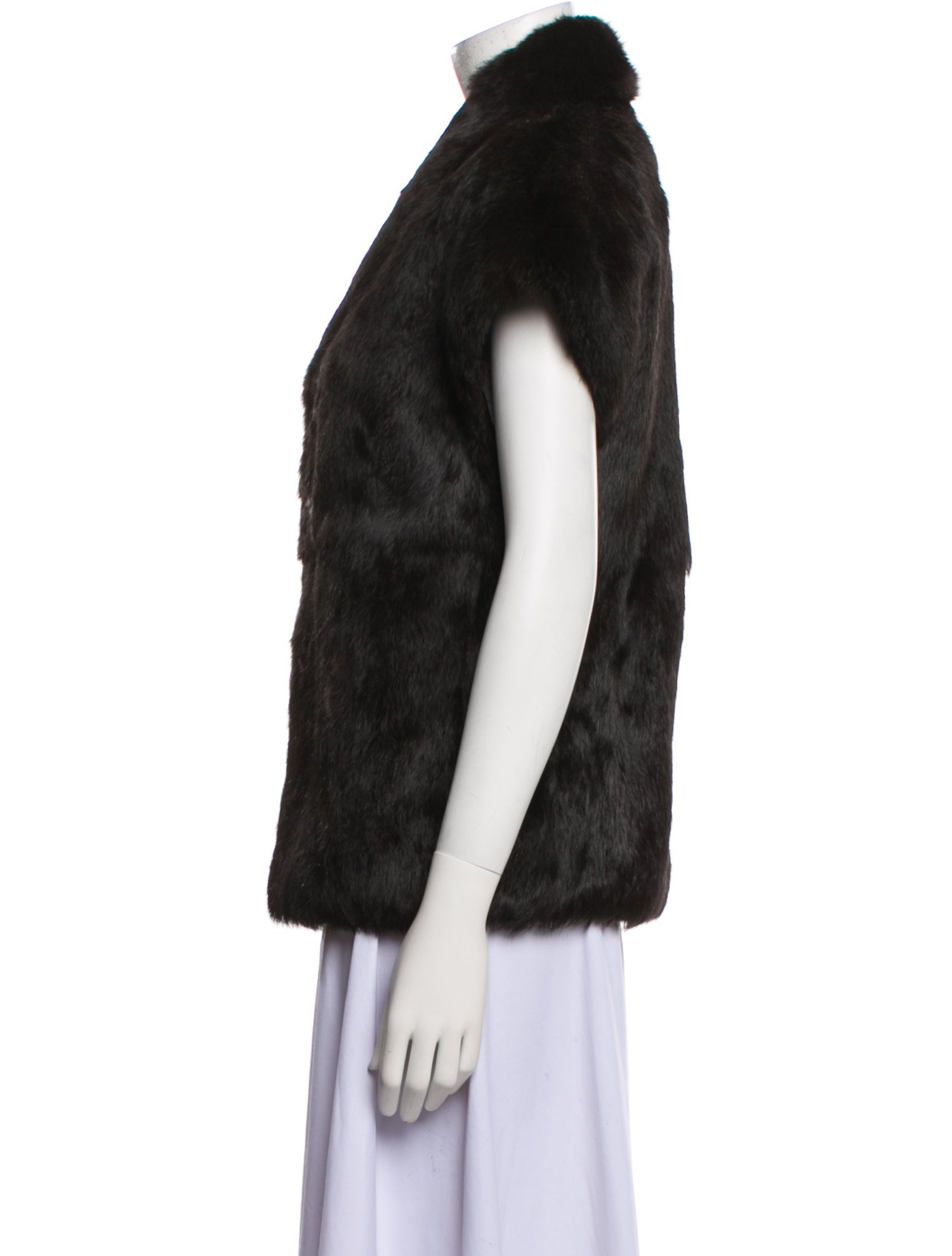 Gerard Darel Fur Faux Fur Jacket