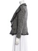 Gerard Darel Wool Tweed Pattern Evening Jacket