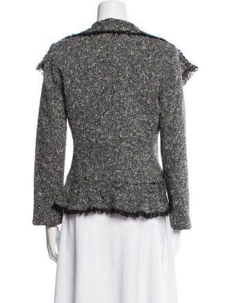 Gerard Darel Wool Tweed Pattern Evening Jacket