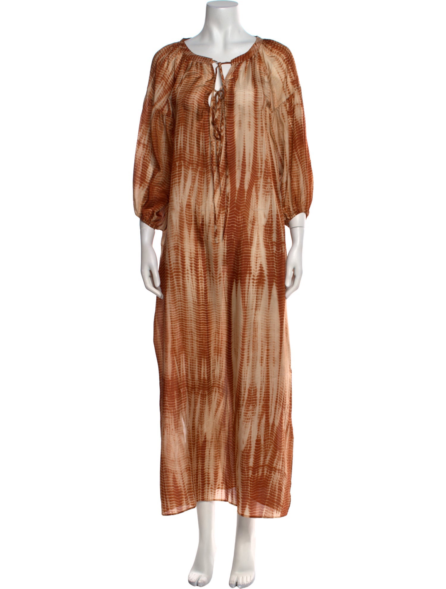 Gerard Darel Silk Long Dress