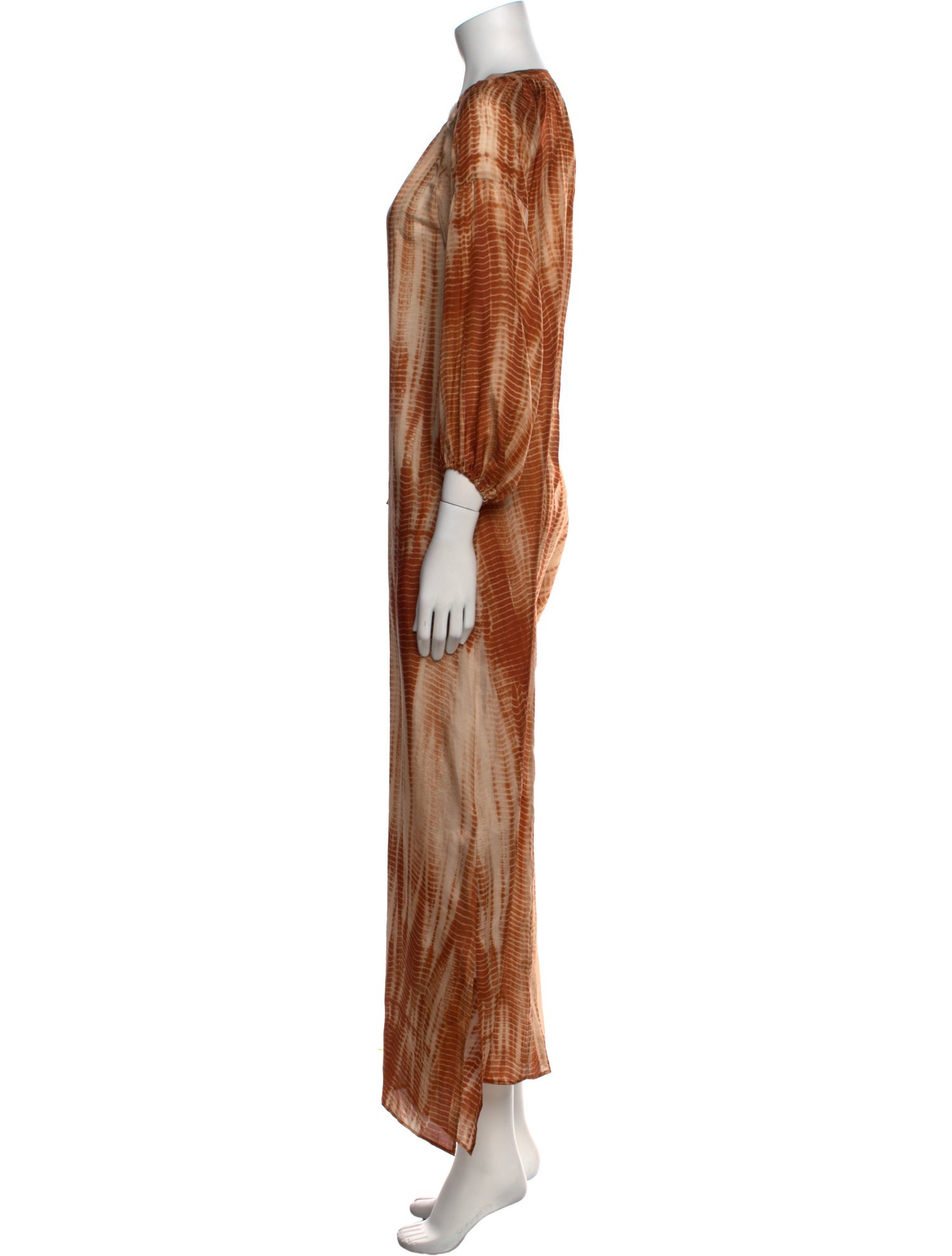 Gerard Darel Silk Long Dress