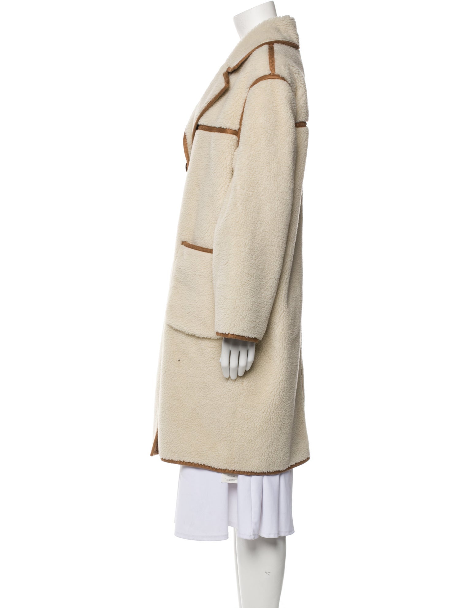 Gerard Darel Faux Fur Coat w/ Tags