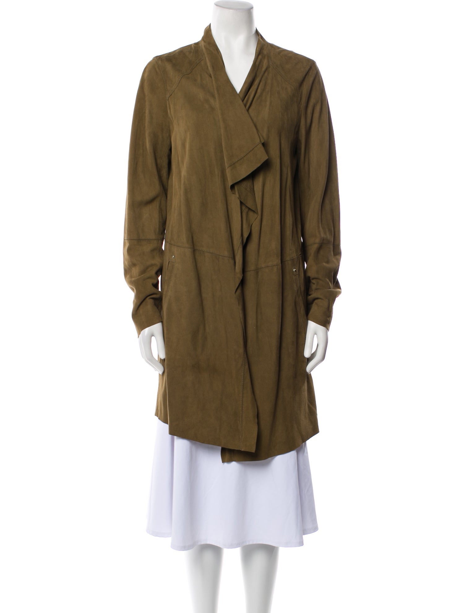 Gerard Darel Suede Utility Jacket