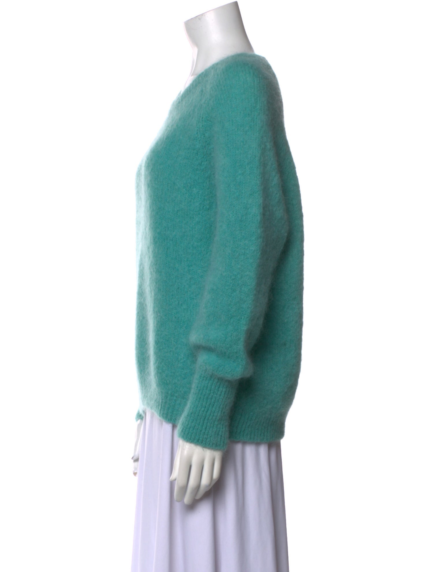 Gerard Darel Mohair Scoop Neck Sweater