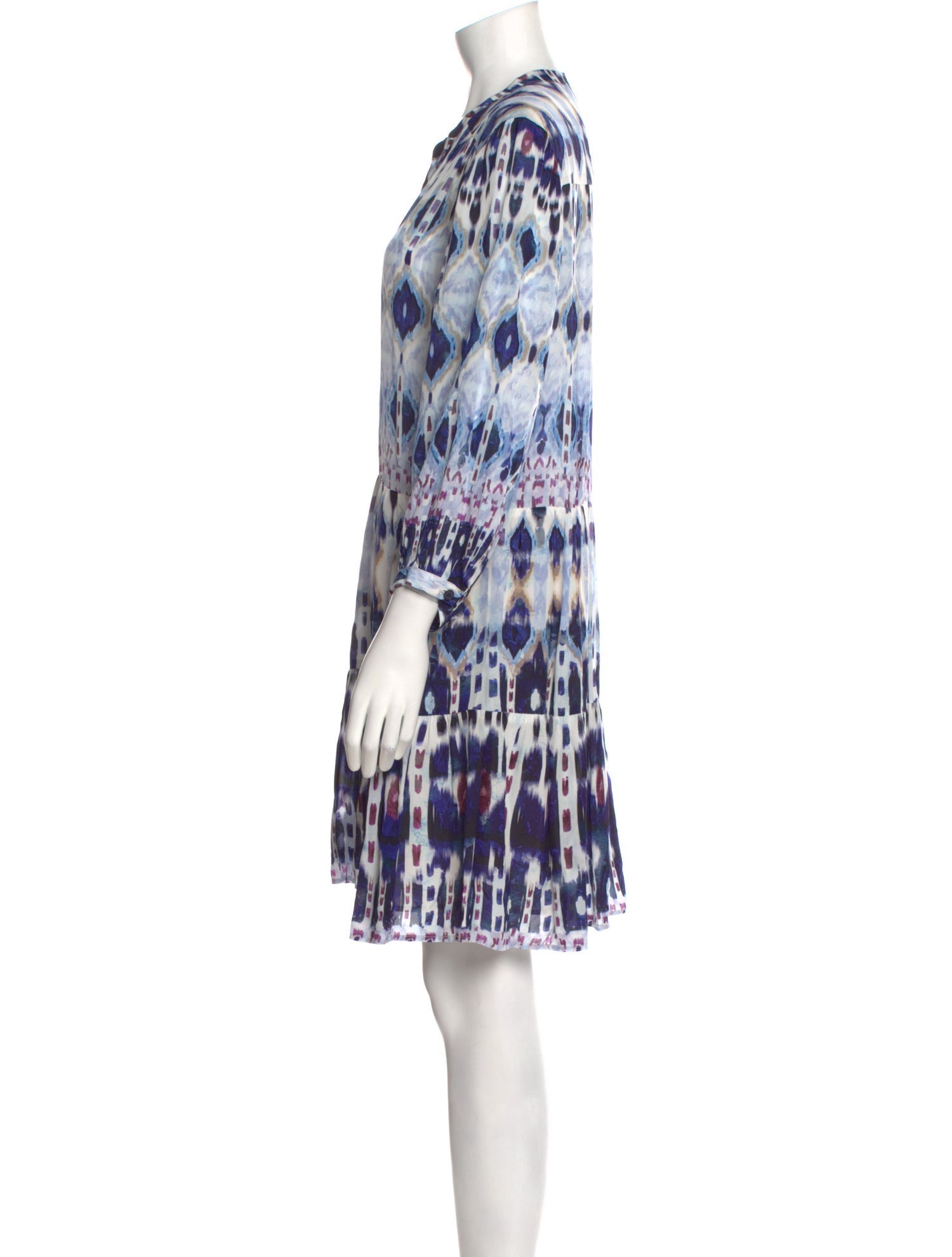 Gerard Darel Printed Mini Dress