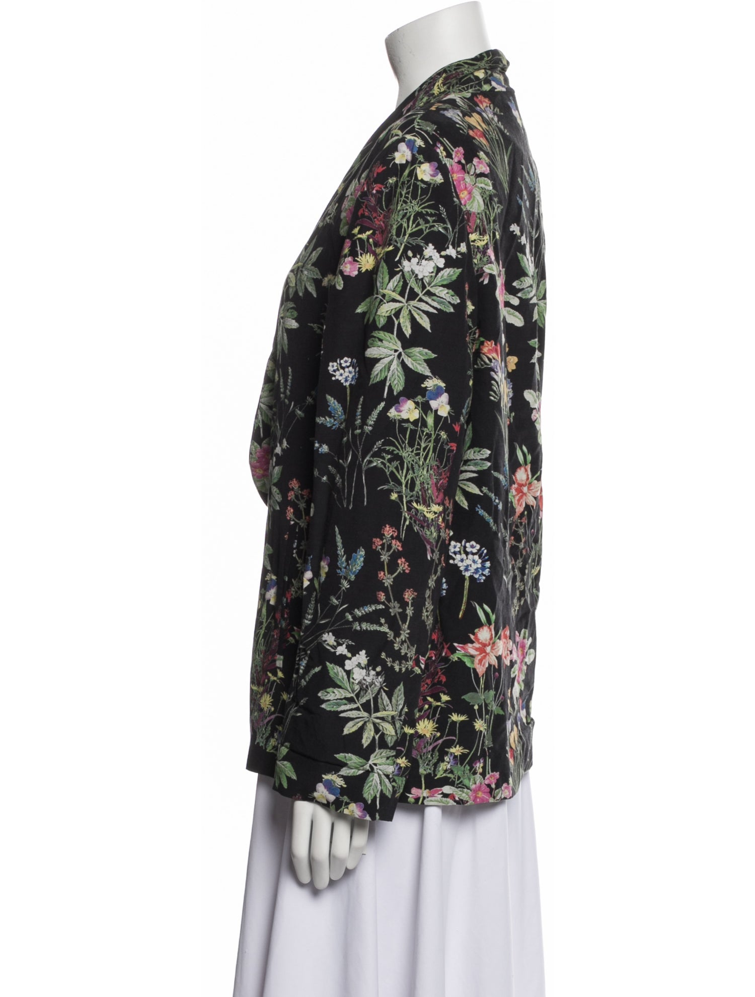 Gerard Darel Floral Print Blazer
