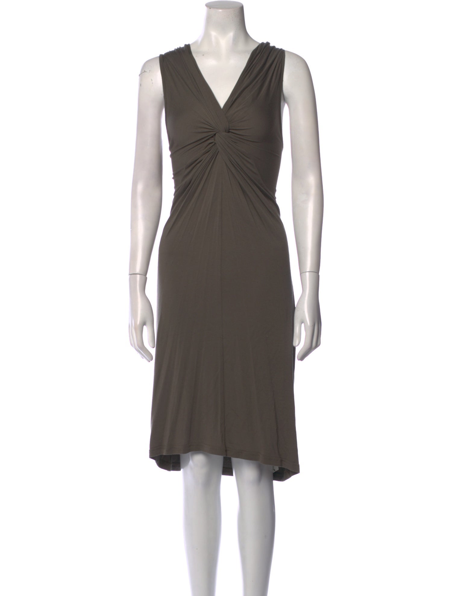 Gerard Darel V-Neck Midi Length Dress