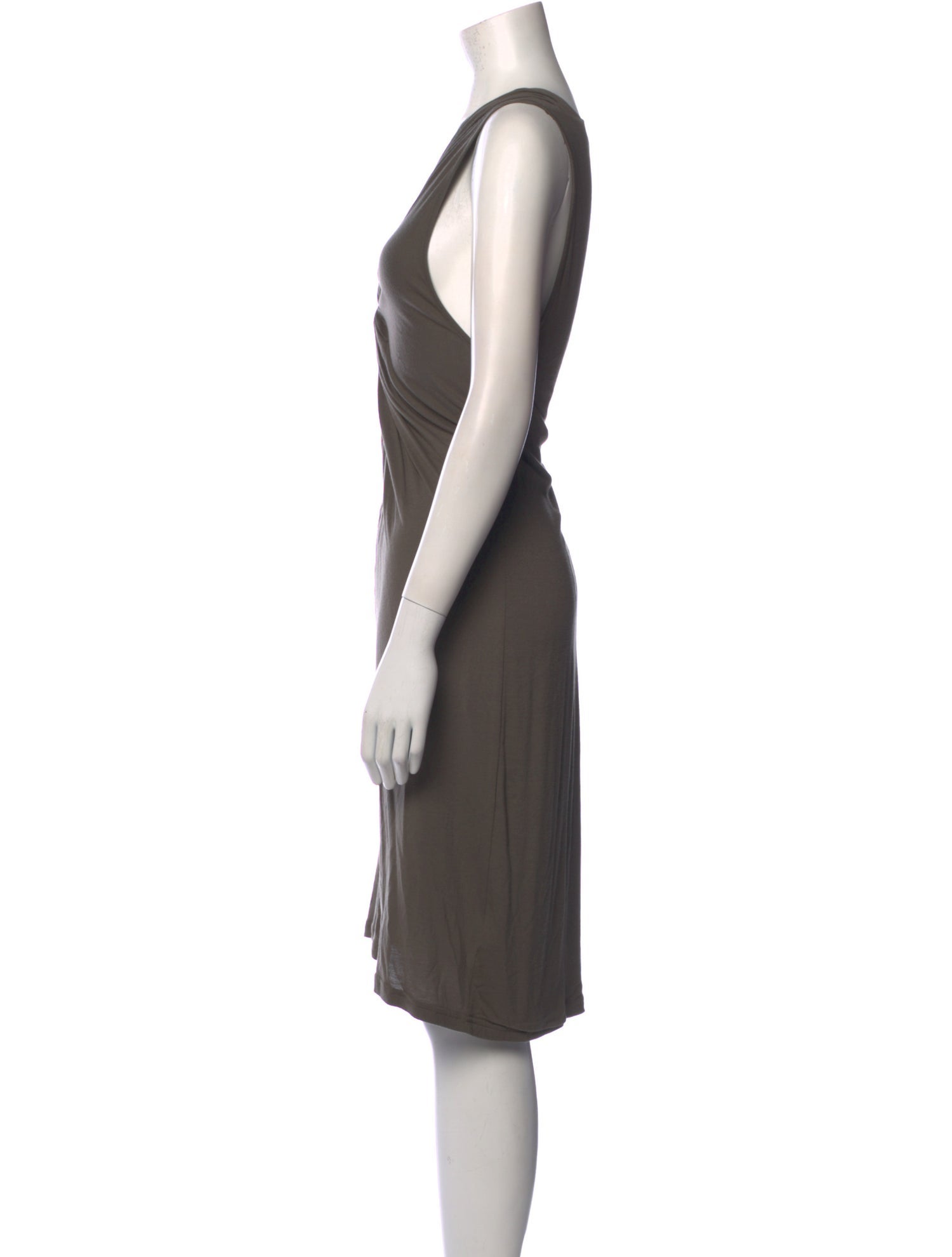 Gerard Darel V-Neck Midi Length Dress