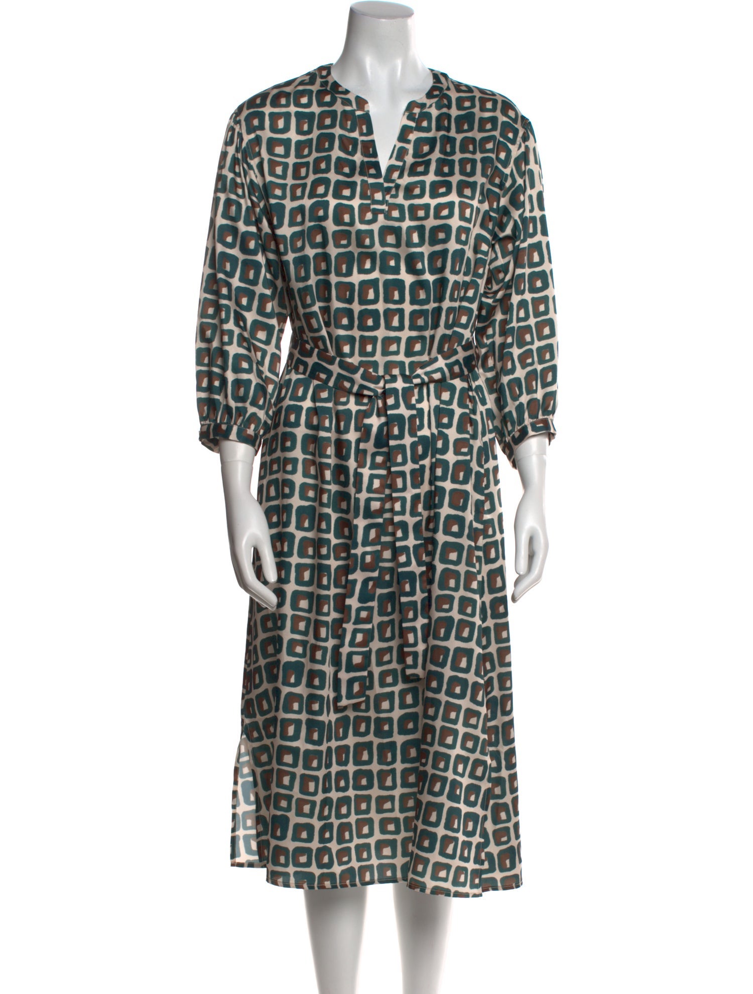 Gerard Darel Printed Midi Length Dress