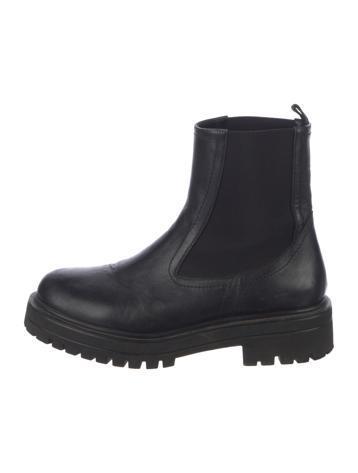 Gerard Darel Leather Chelsea Boots