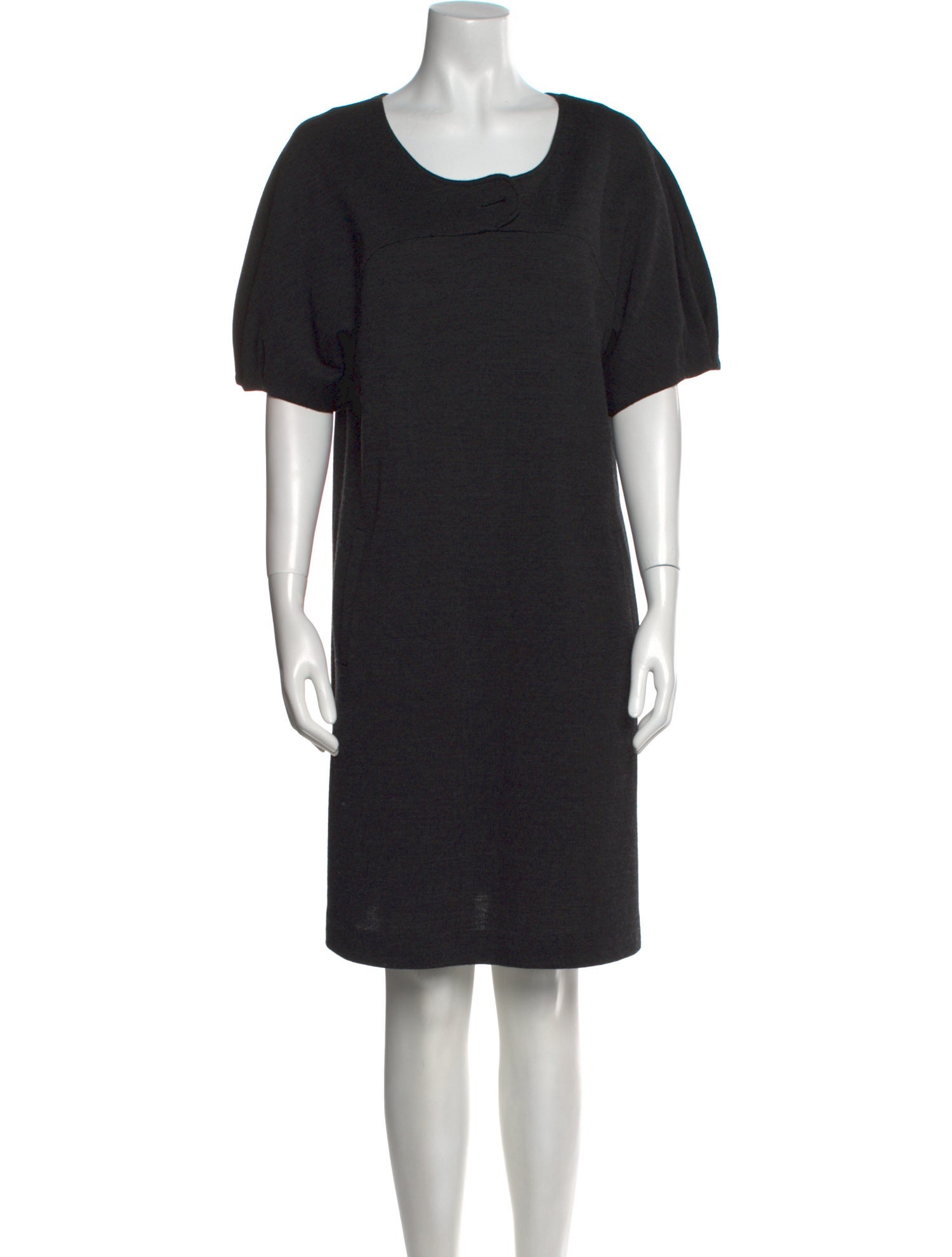 Gerard Darel Scoop Neck Knee-Length Dress