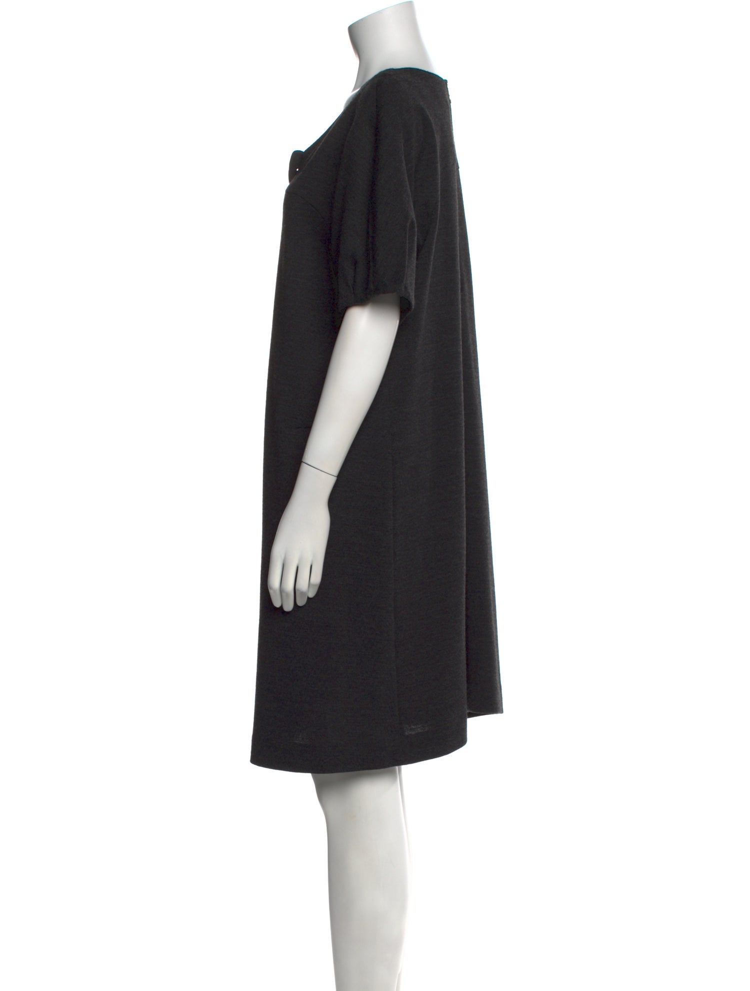 Gerard Darel Scoop Neck Knee-Length Dress