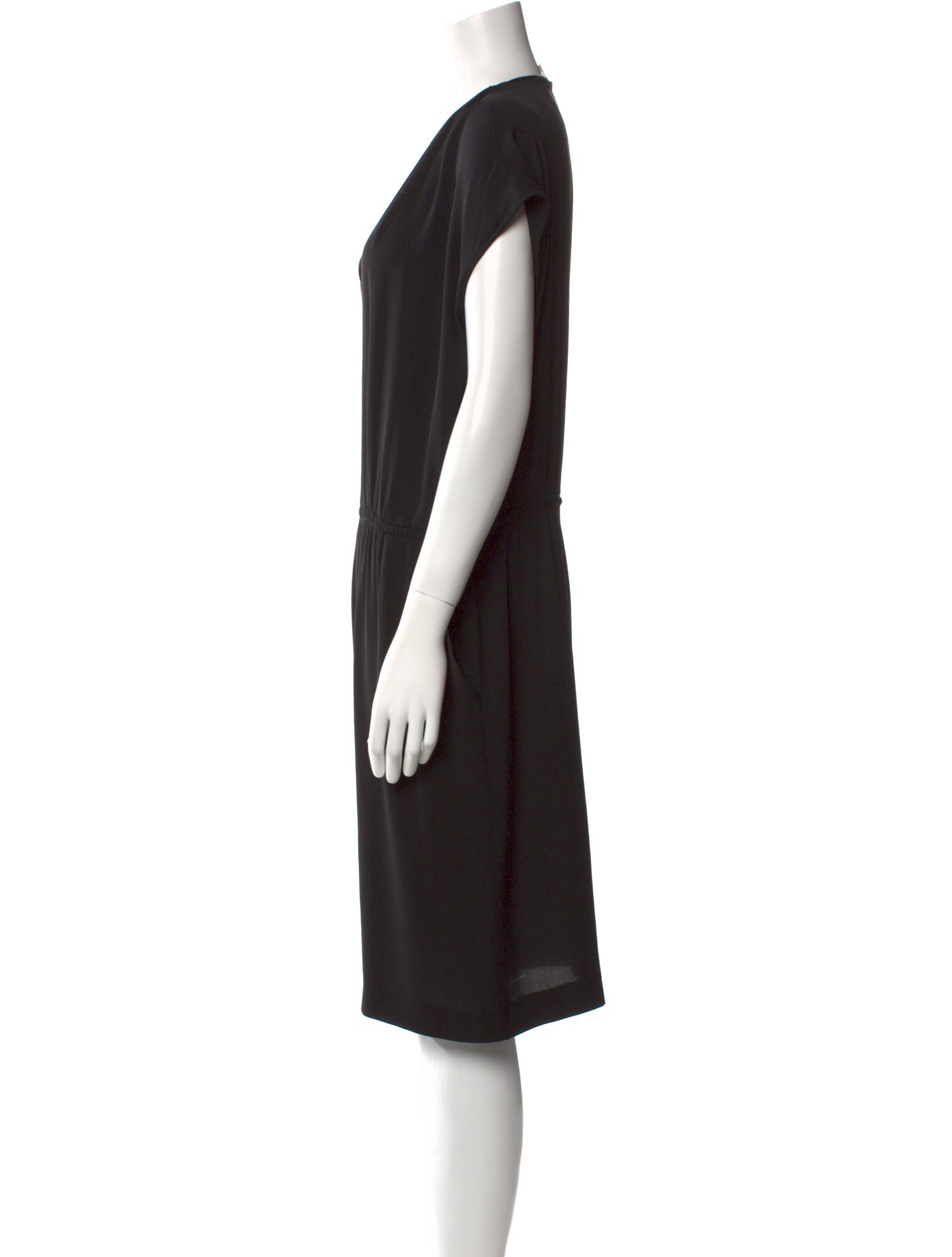 Gerard Darel Silk Knee-Length Dress