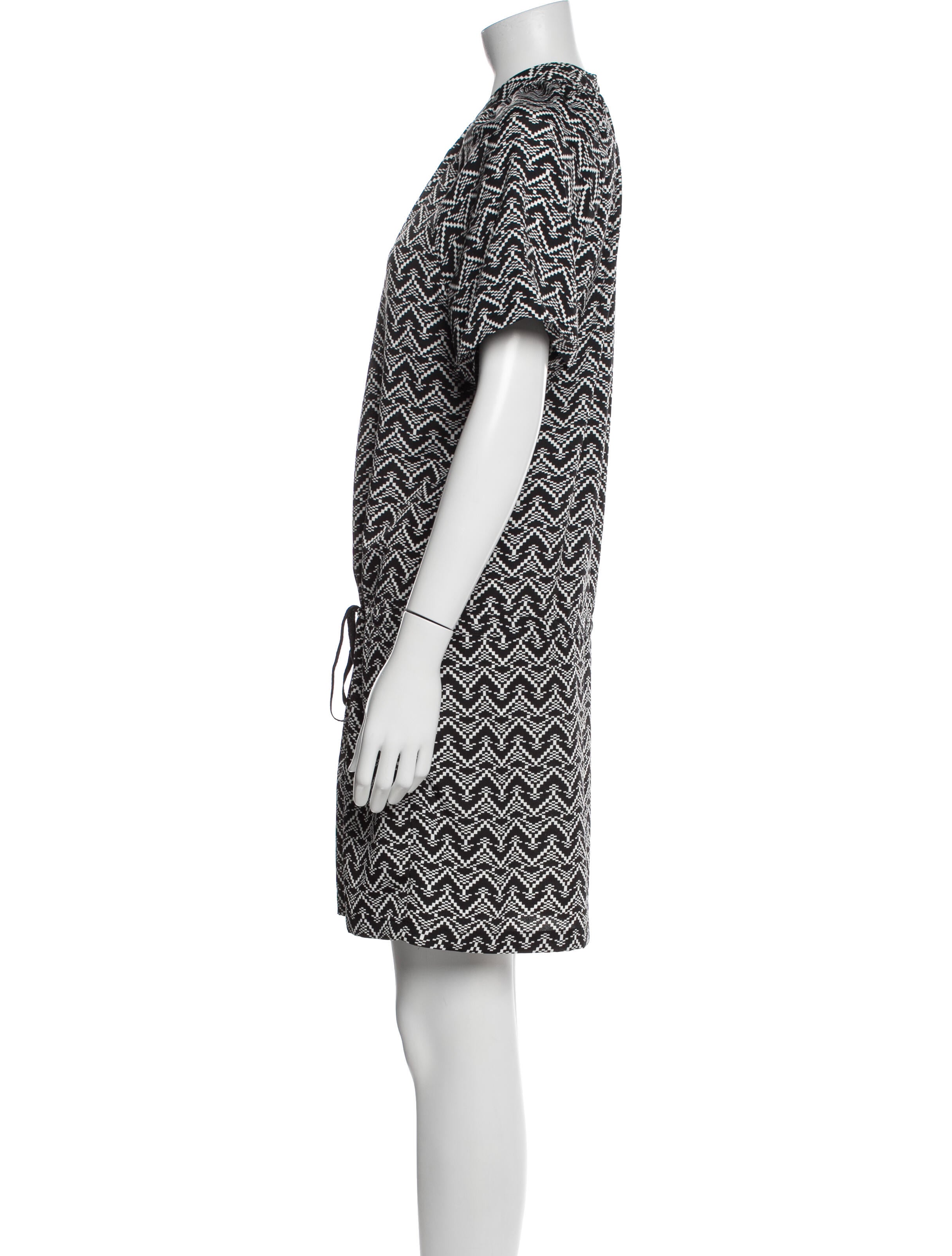 Gerard Darel Printed Mini Dress