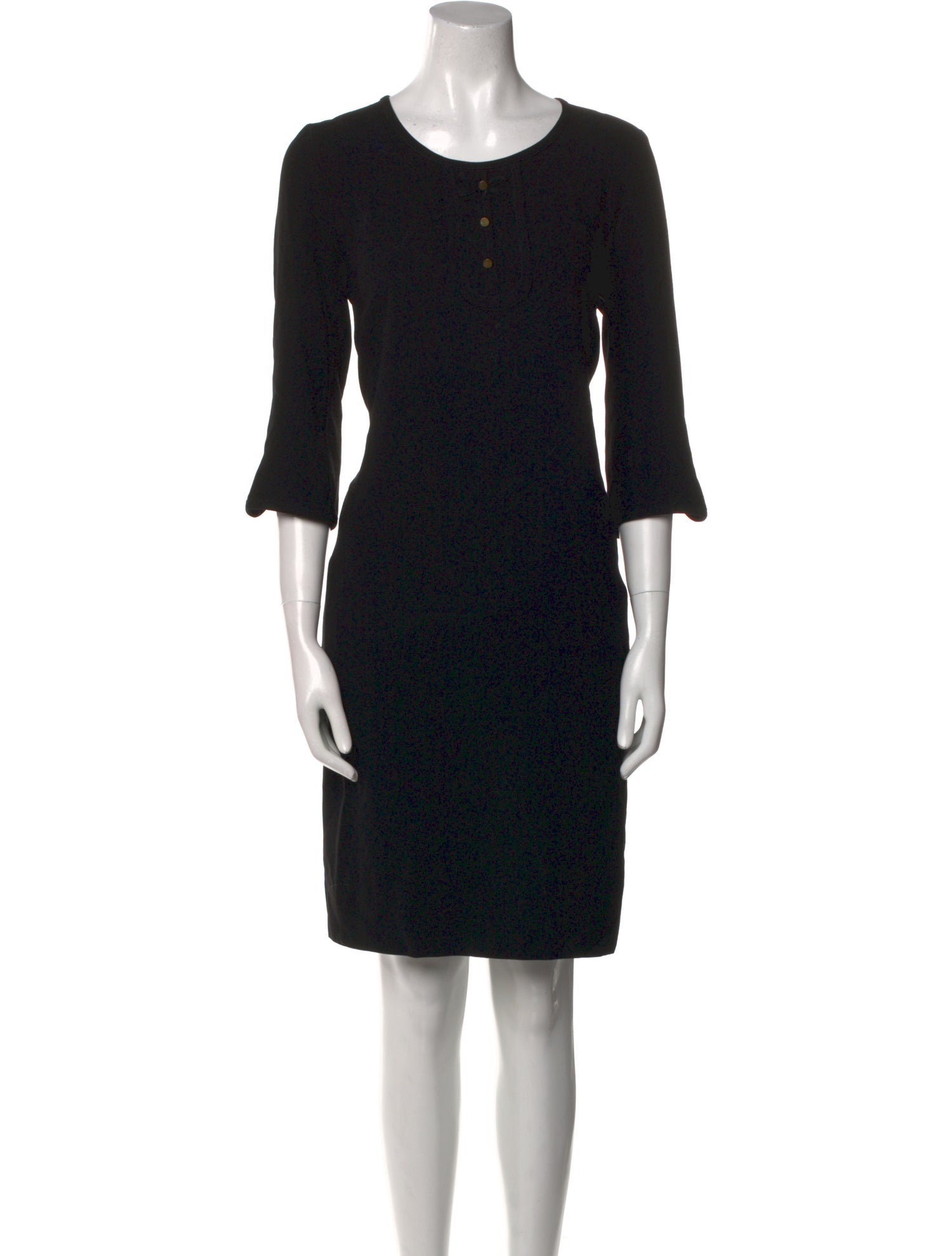 Gerard Darel Scoop Neck Knee-Length Dress