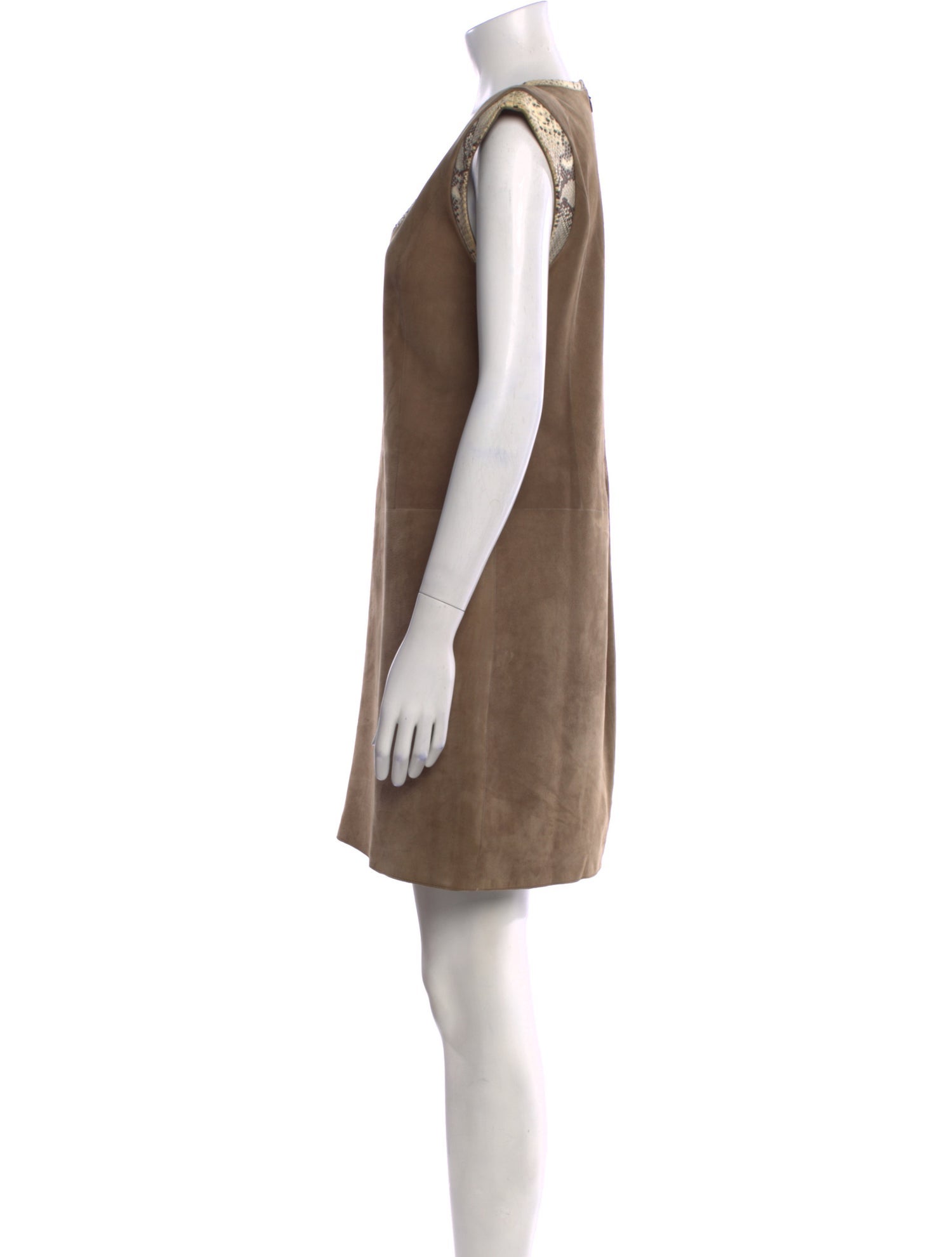 Gerard Darel Leather Mini Dress