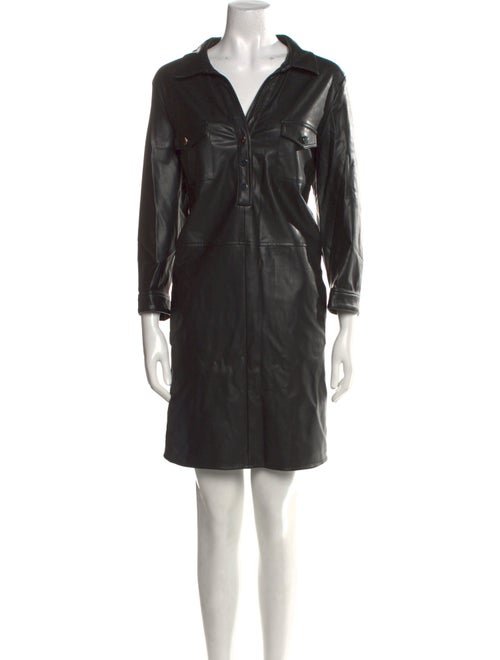 Gerard Darel V-Neck Knee-Length Dress