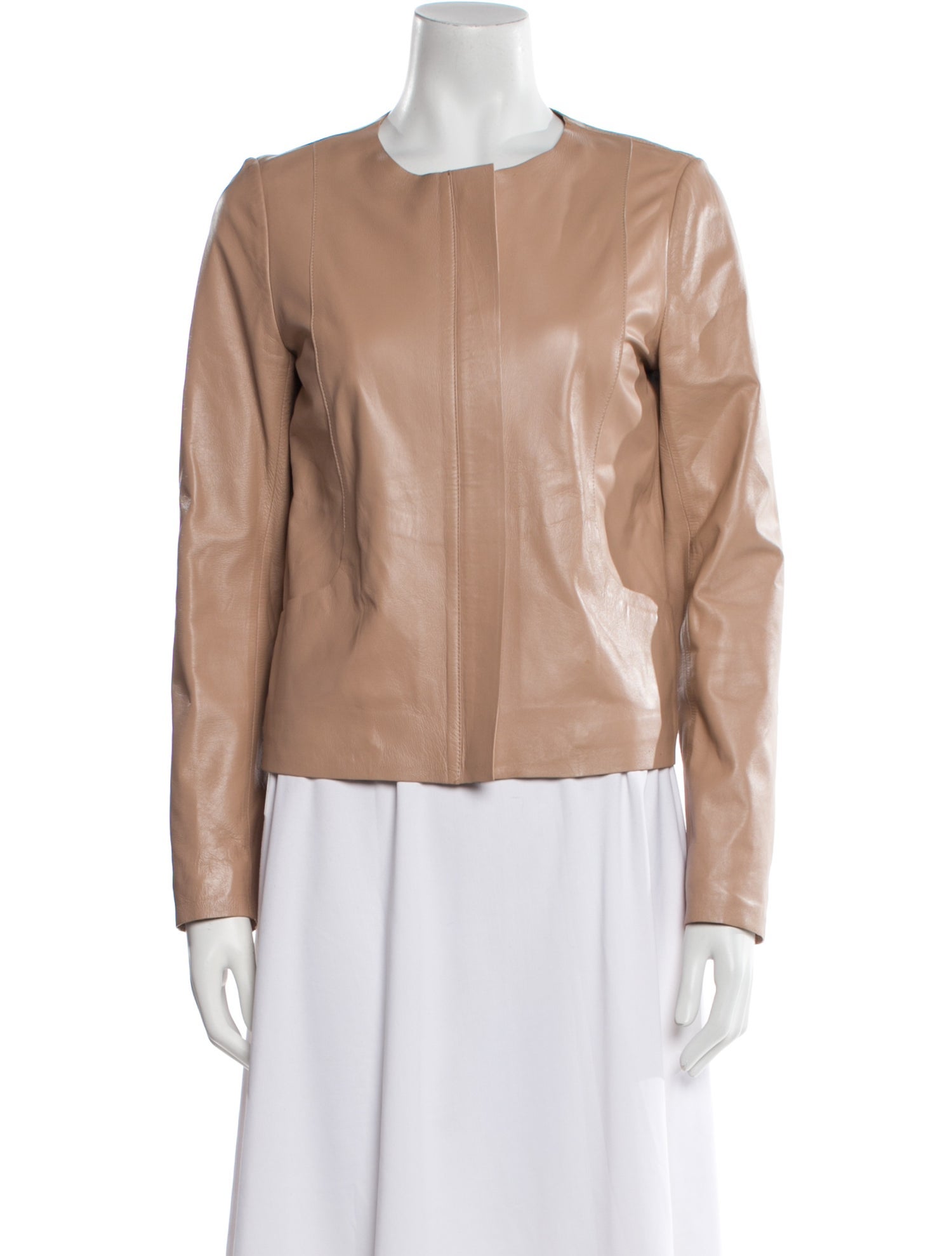 Gerard Darel Lamb Leather Biker Jacket