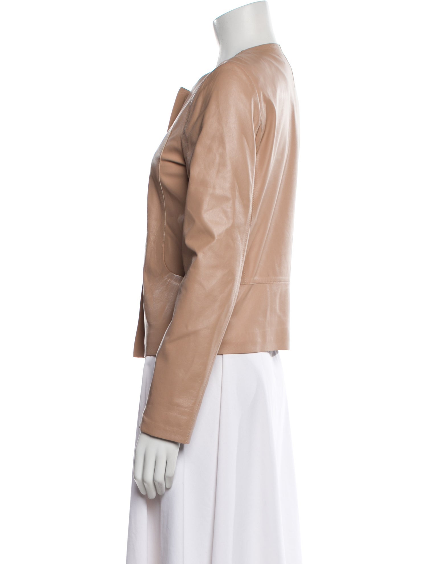 Gerard Darel Lamb Leather Biker Jacket