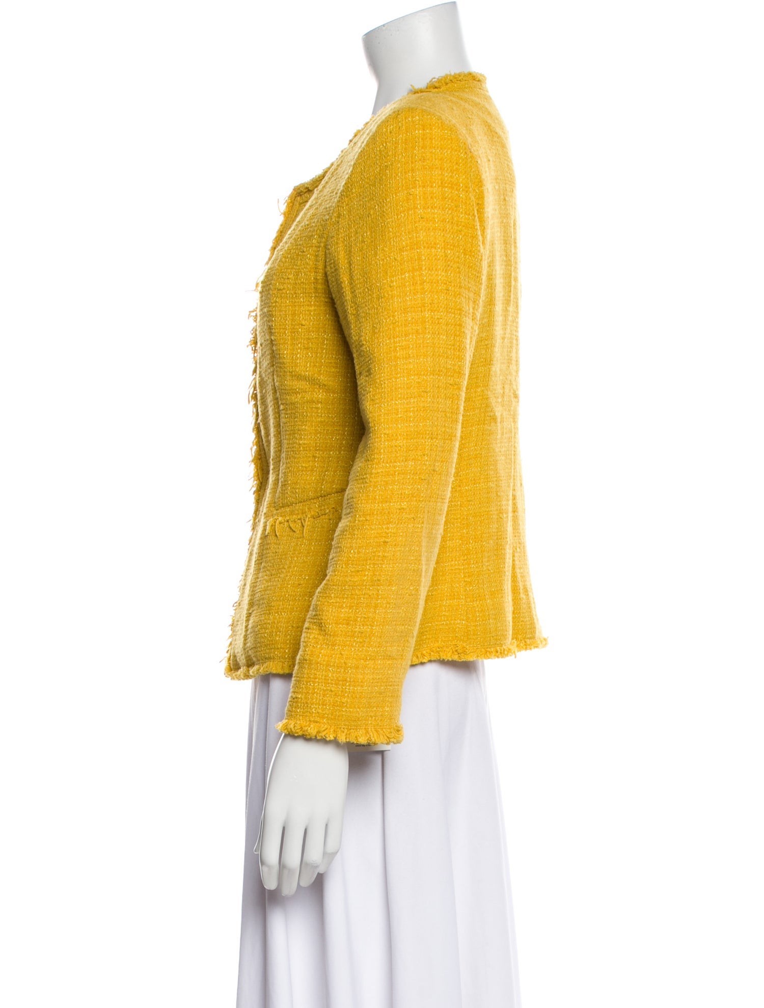 Gerard Darel Tweed Pattern Evening Jacket