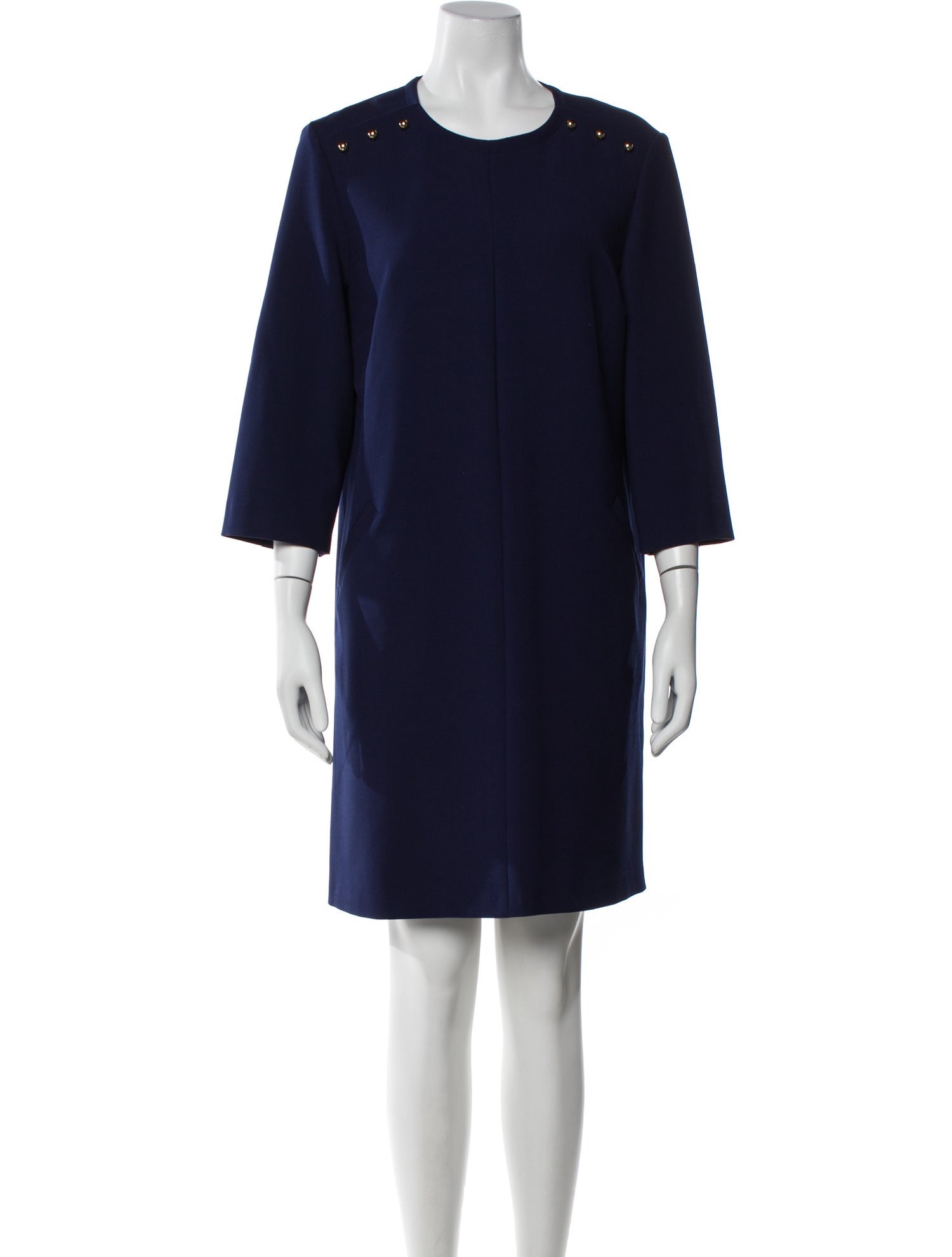 Gerard Darel Crew Neck Mini Dress