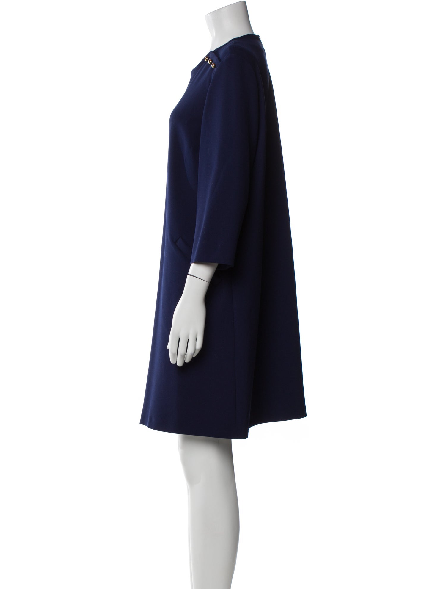 Gerard Darel Crew Neck Mini Dress